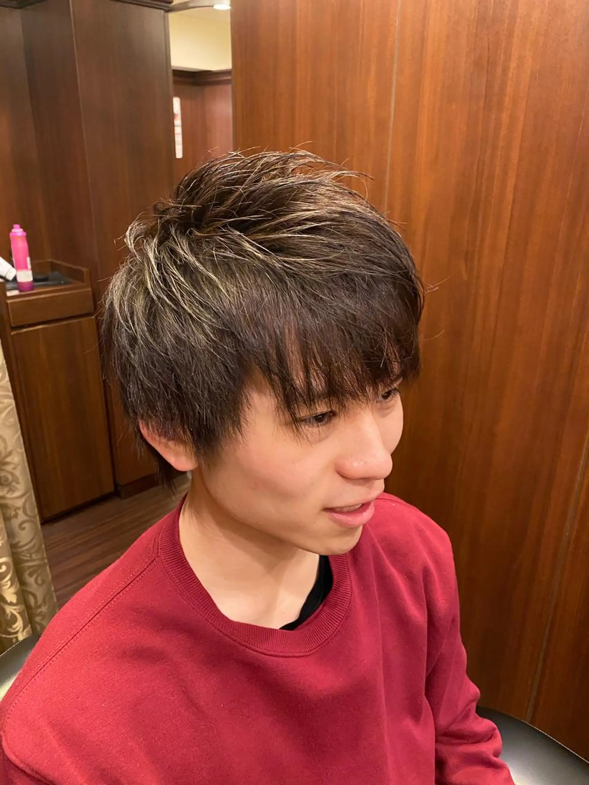 ショート メンズ 浅見 天翔のヘアスタイル