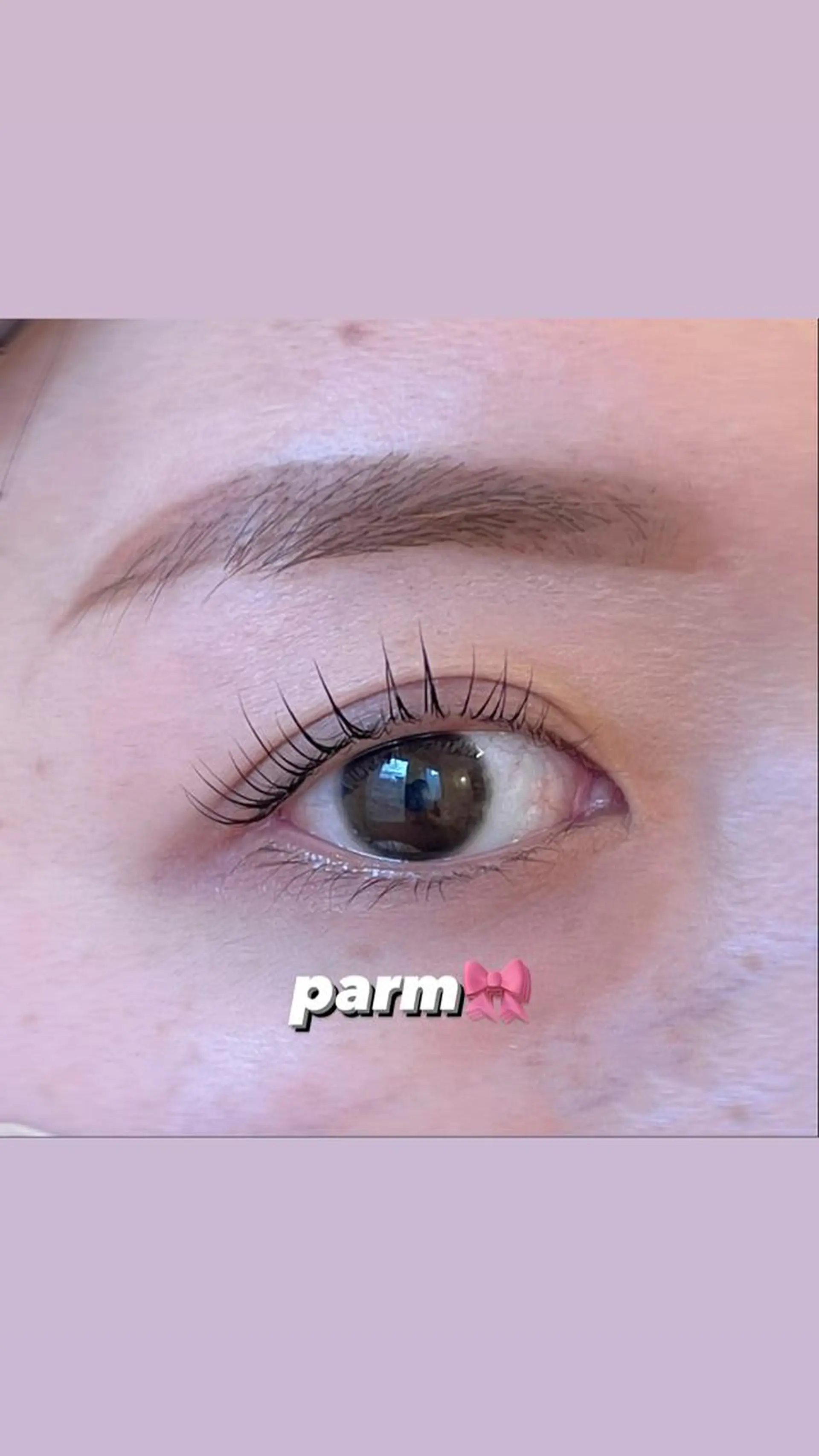 マツエク・マツパ マツパ GO TODAY シェアサロン 銀座Eclara店所属・mihiro 銀座まつぱﾏﾂｴｸ眉のマツエク・マツパデザイン