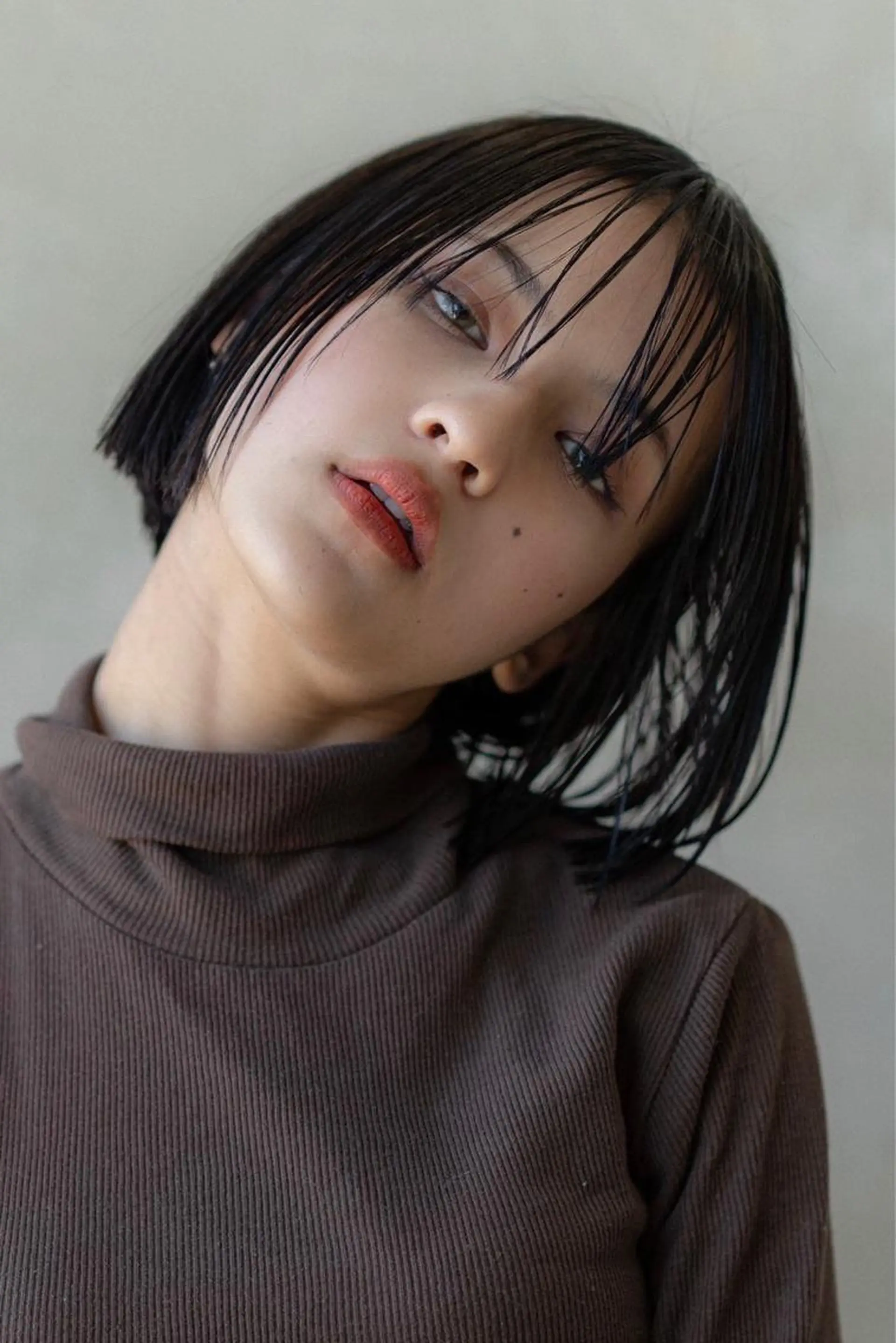 ショート カラー ボブ Moana by HEADLIGHT 武蔵小杉店 【モアナ バイ ヘッドライト】所属・大森 勝馬のヘアスタイル