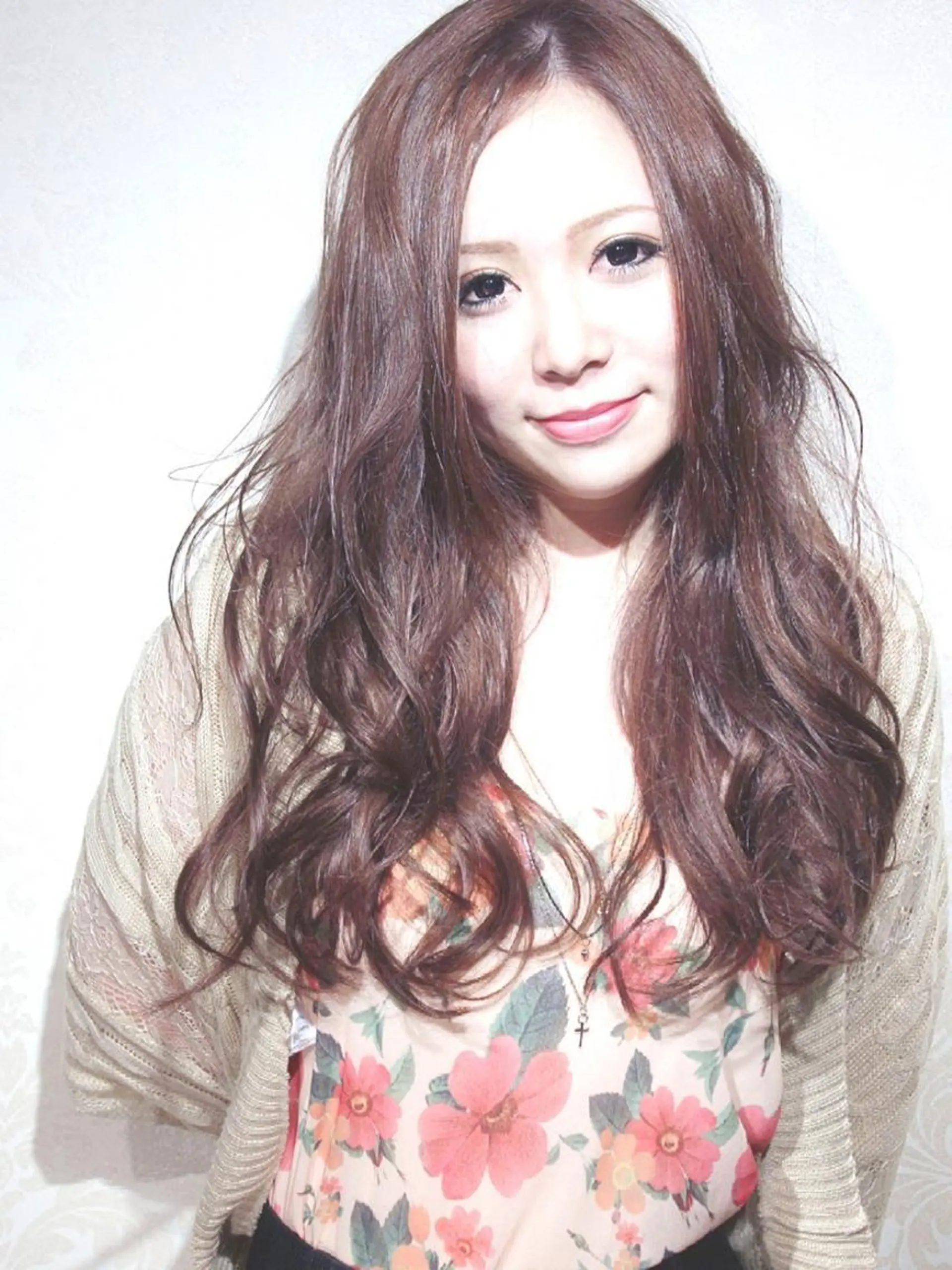 ロング カラー パーマ ヘアアレンジ R3 Eyelash RSKのマツエク・マツパデザイン