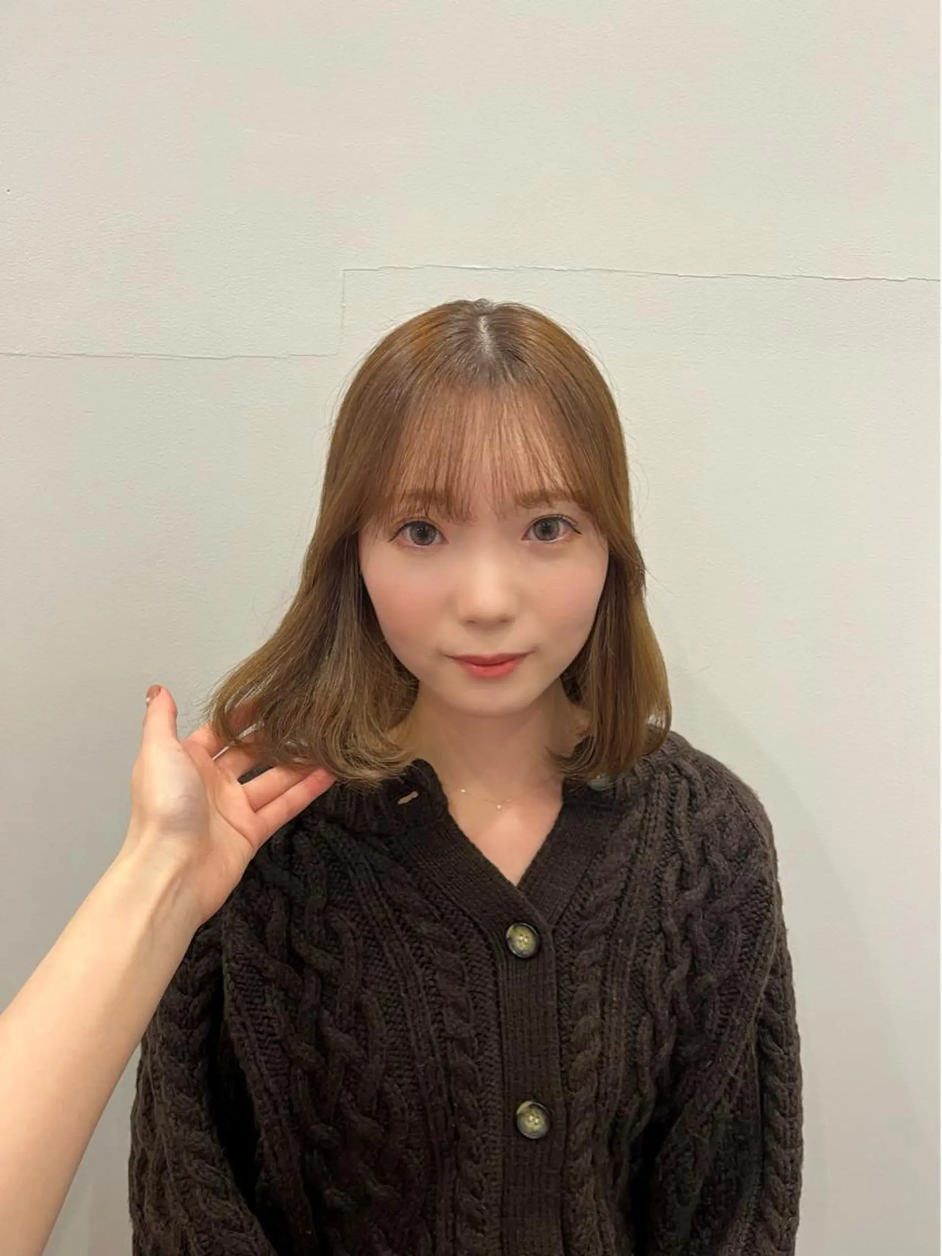 ミディアム haruka 🩶のヘアスタイル