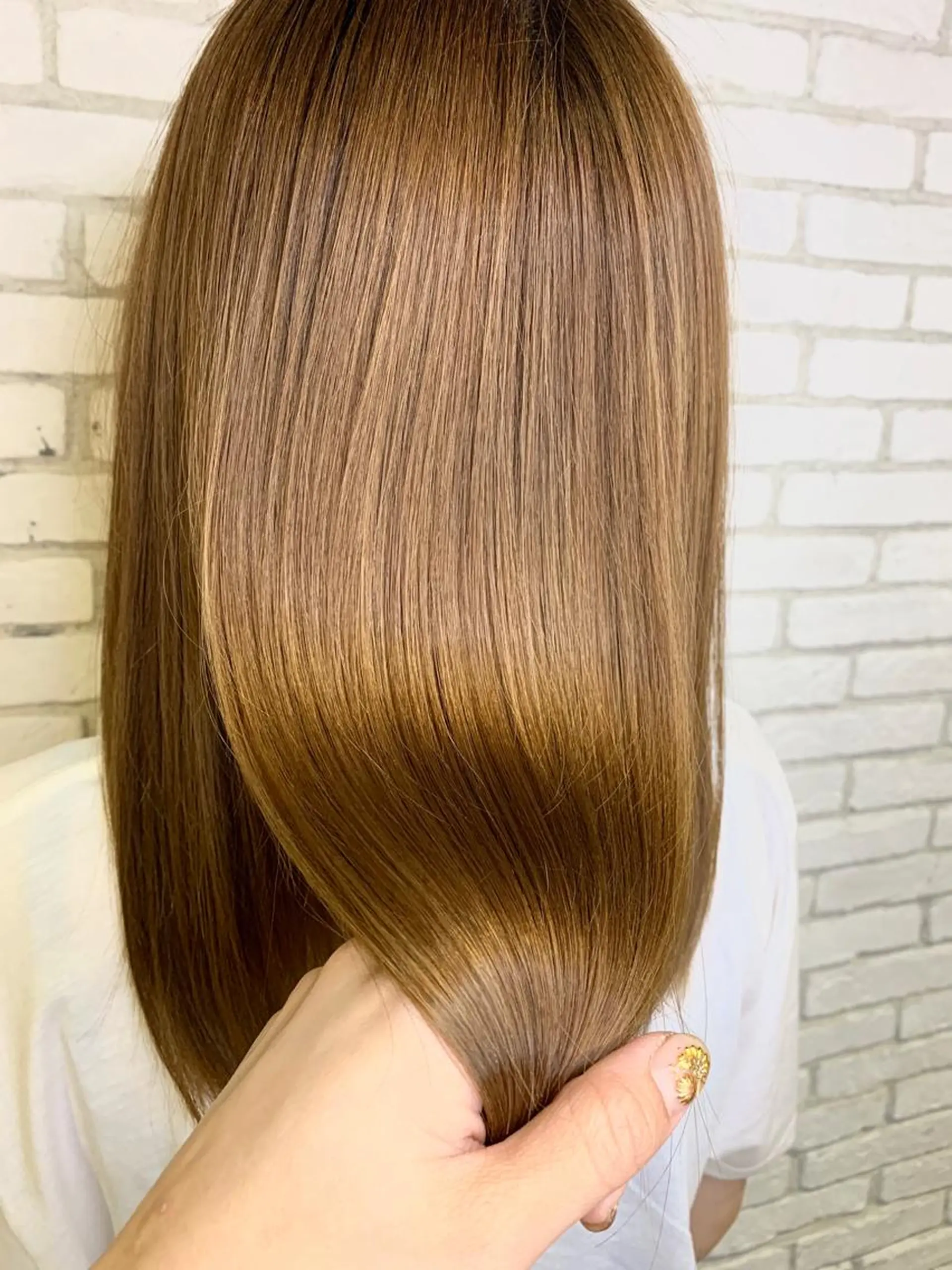 セミロング ヘアアレンジ 髪質改善/縮毛/新宿 🫧SUZUKA🫧のヘアスタイル