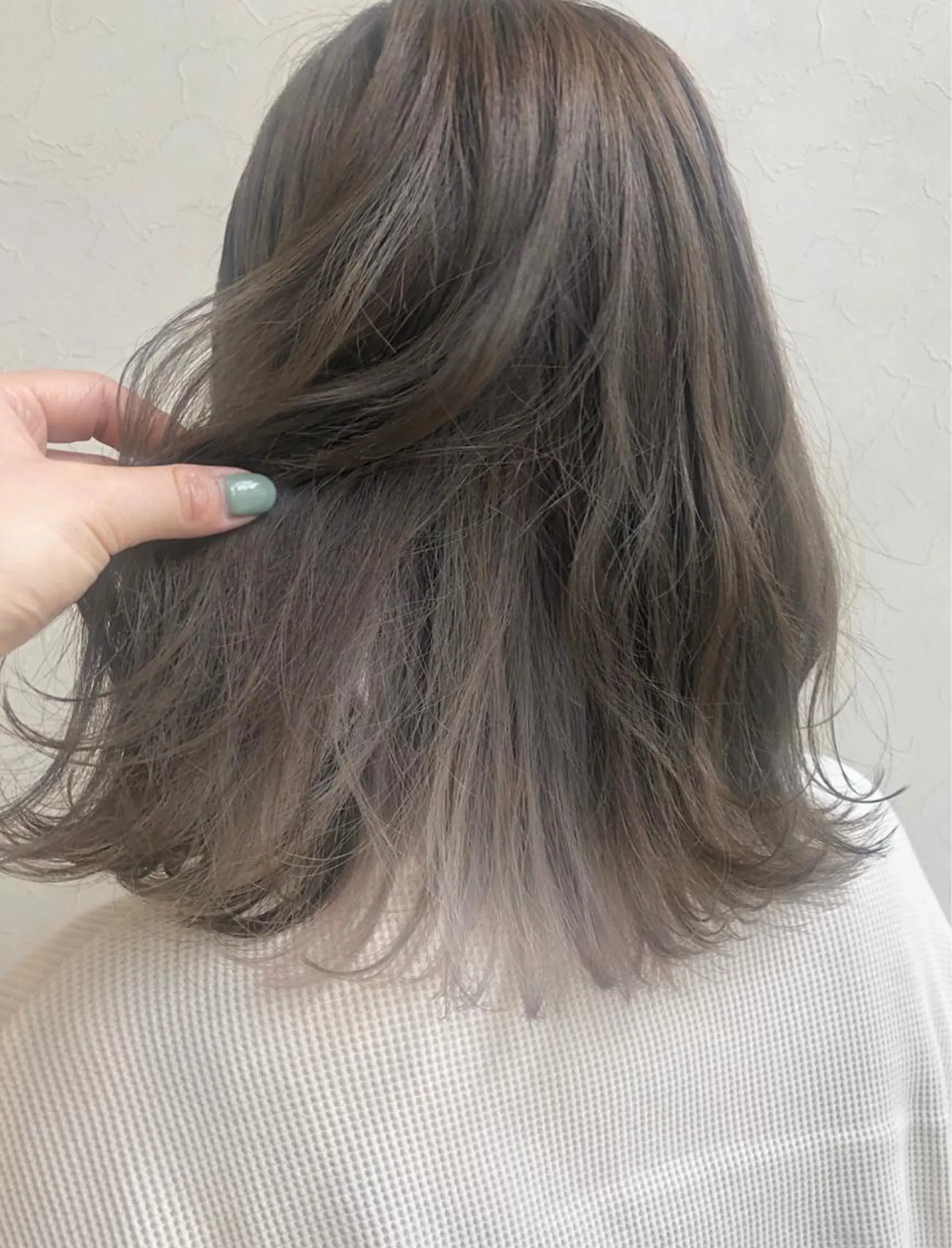 ミディアム カラー nakahara madokaのヘアスタイル
