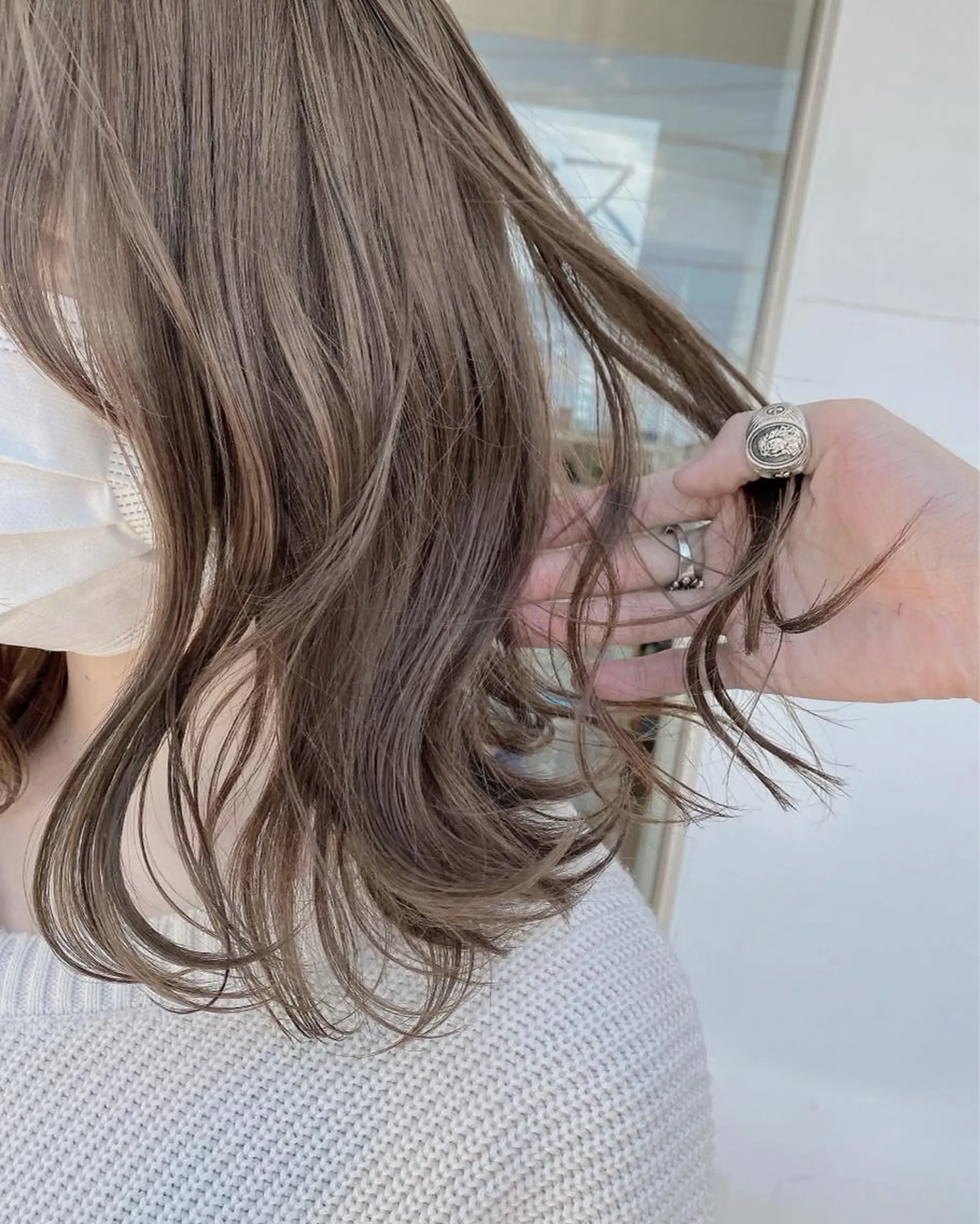 ショート カラー ヘアカラー エリアマネージャー 復活の大澤竜馬のヘアスタイル