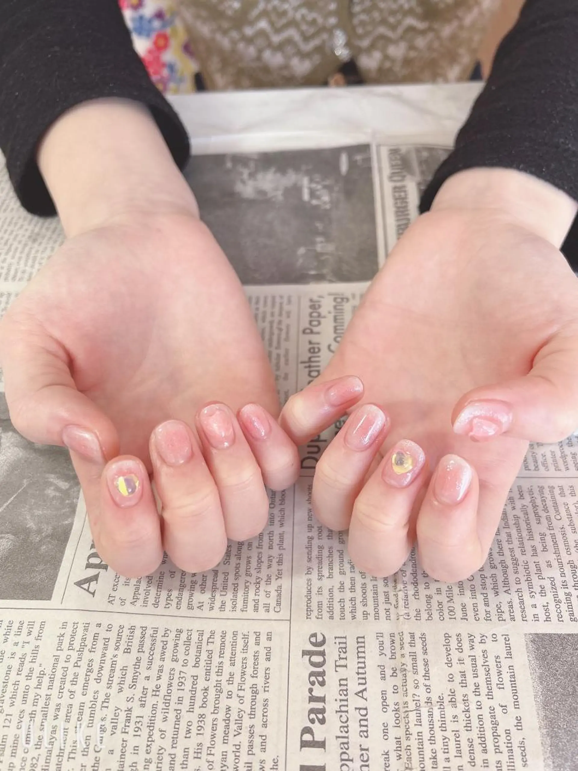 ネイル ハンドネイル ハンドケア 森山 舞のネイルデザイン