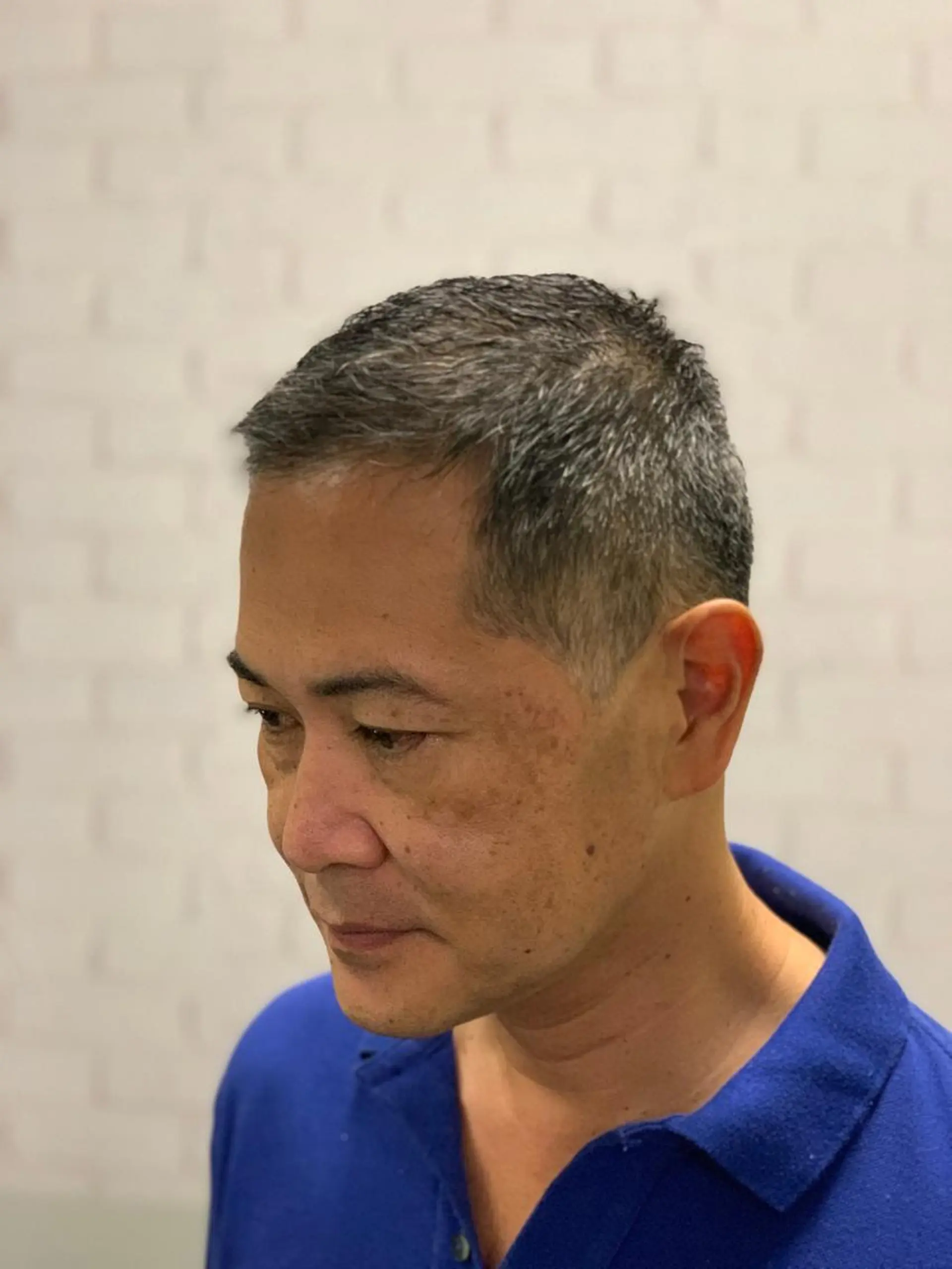 ショート ショートヘア ヒロ銀座プレミアムバーバー銀座店所属・田中 心のヘアスタイル