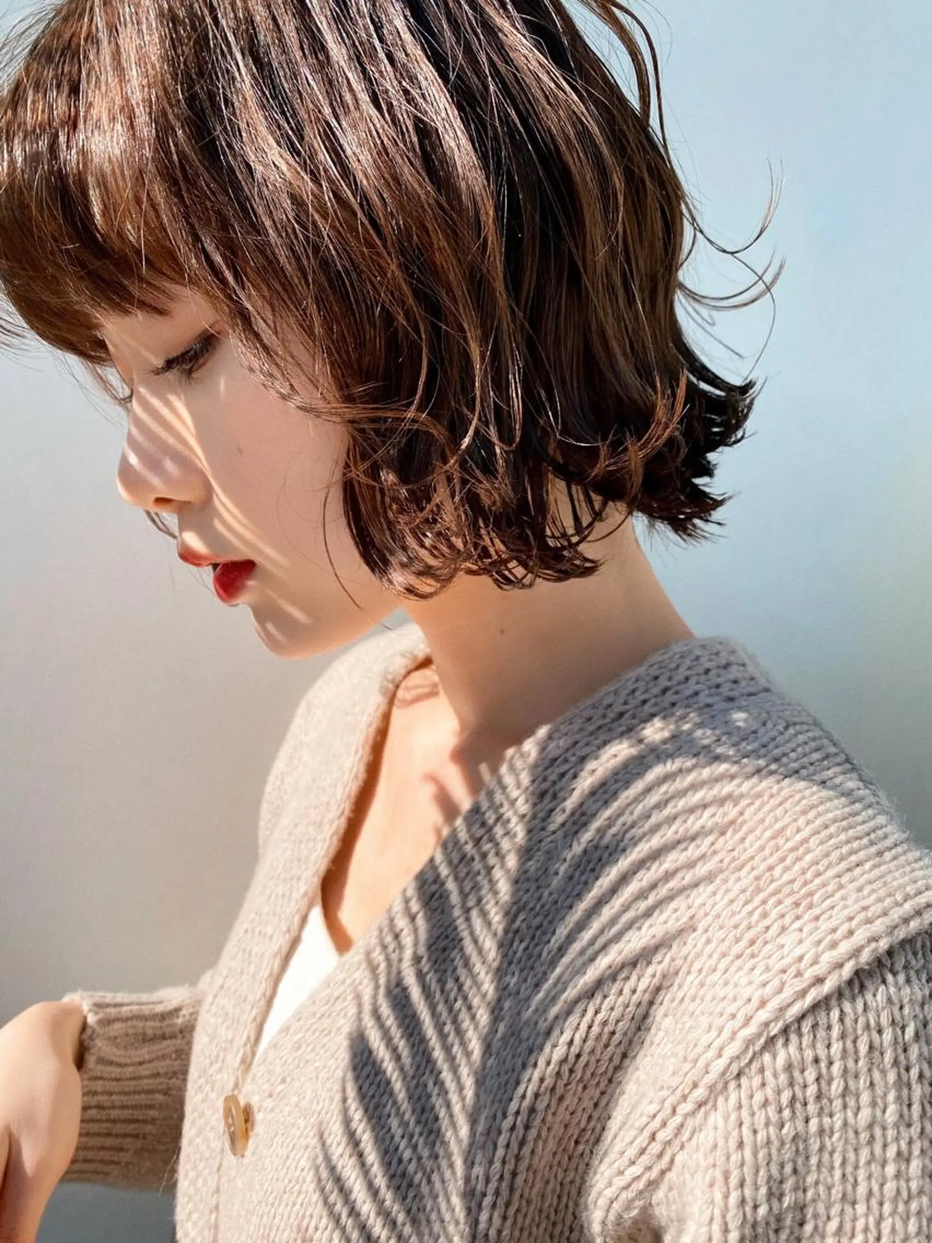 ショート カラー カット特化柏駅 徒歩3分LOUのヘアスタイル