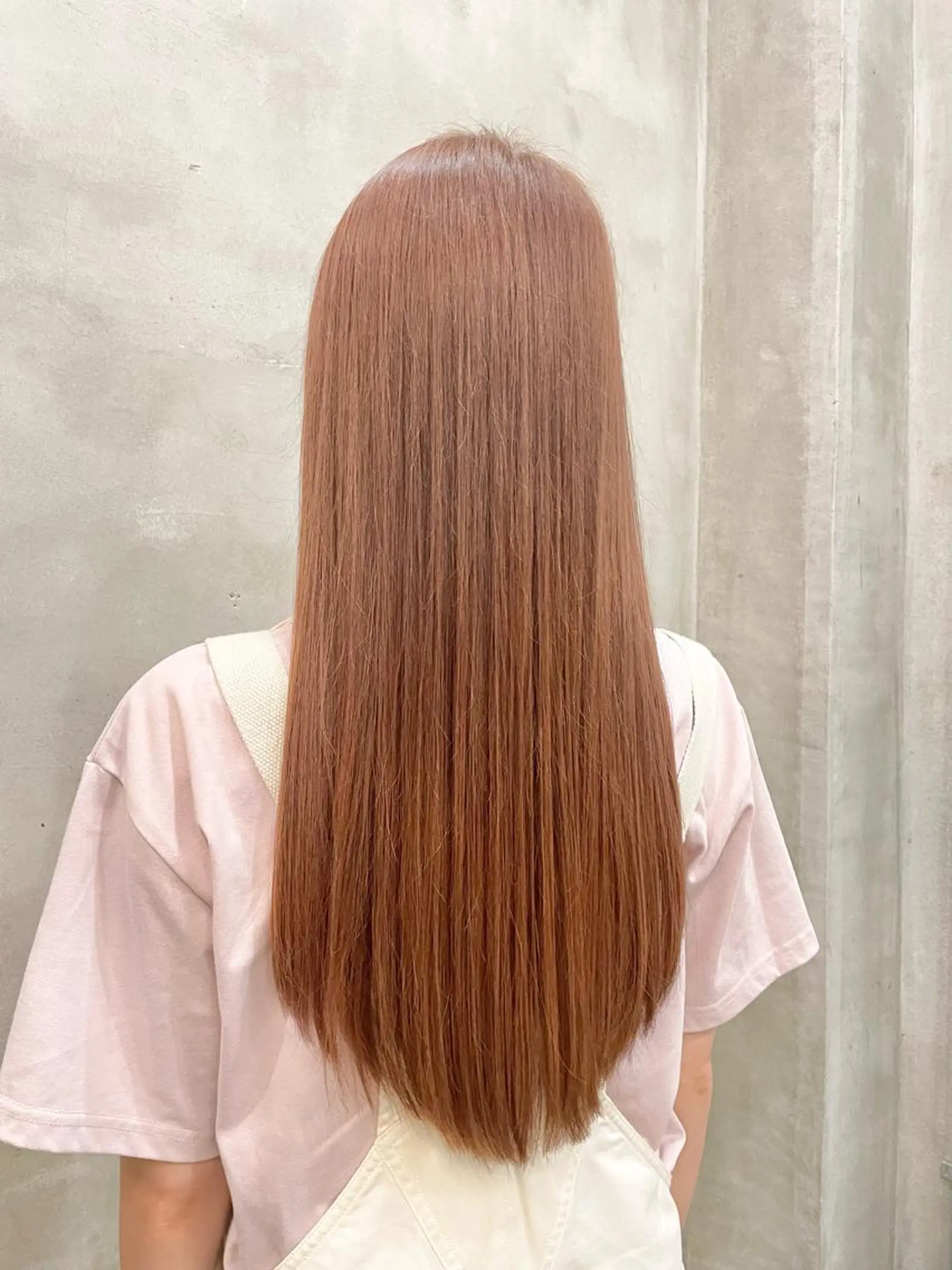 ロング カラー ヘアアレンジ カット ヘアカラー トリートメント 【ピンク/韓国ヘア/ ヘアセット】亜海のヘアスタイル