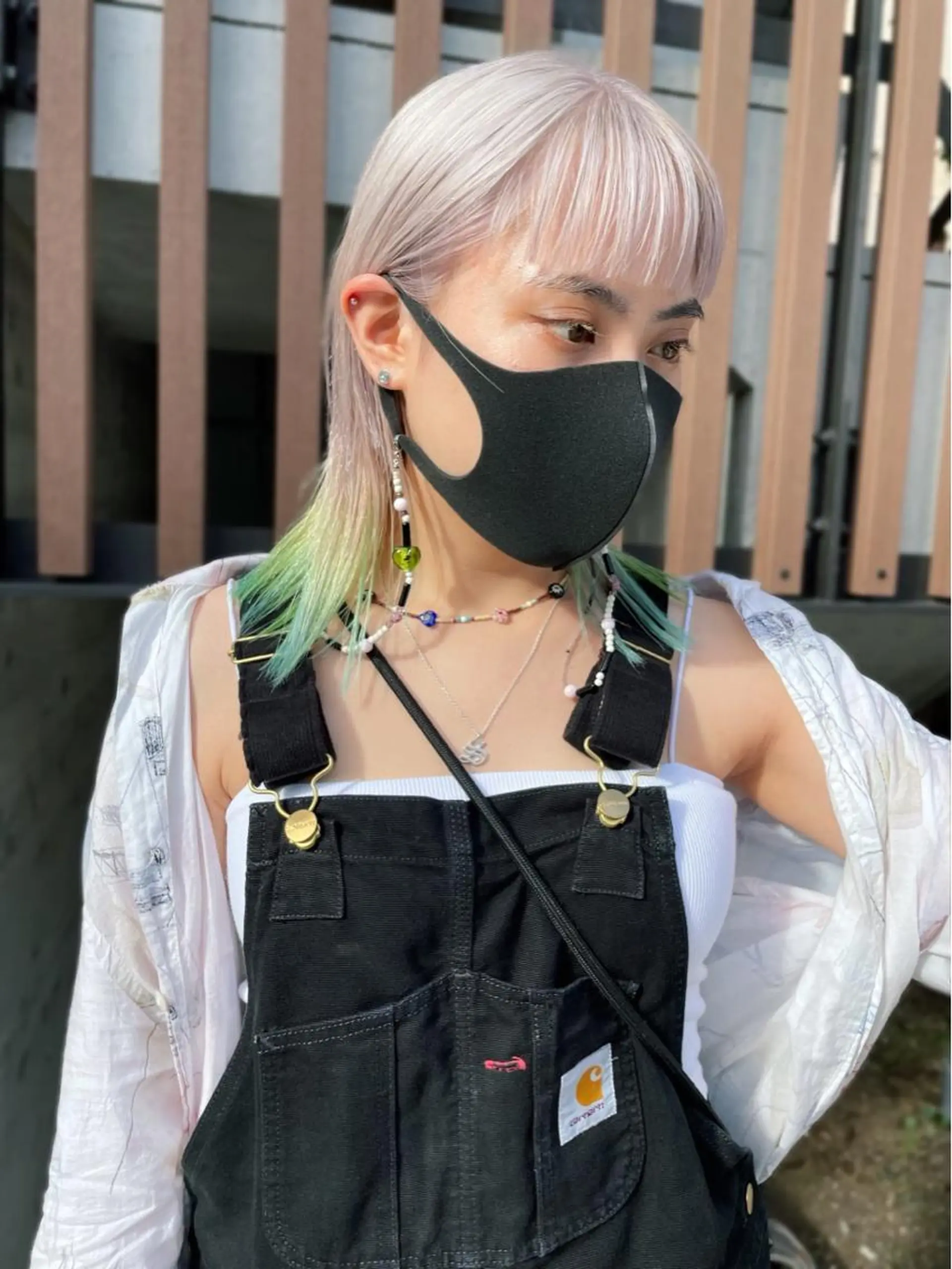 セミロング カラー パーマ ヘアアレンジ ネイル マツエク・マツパ Miku /ブリーチ/ボブのヘアスタイル