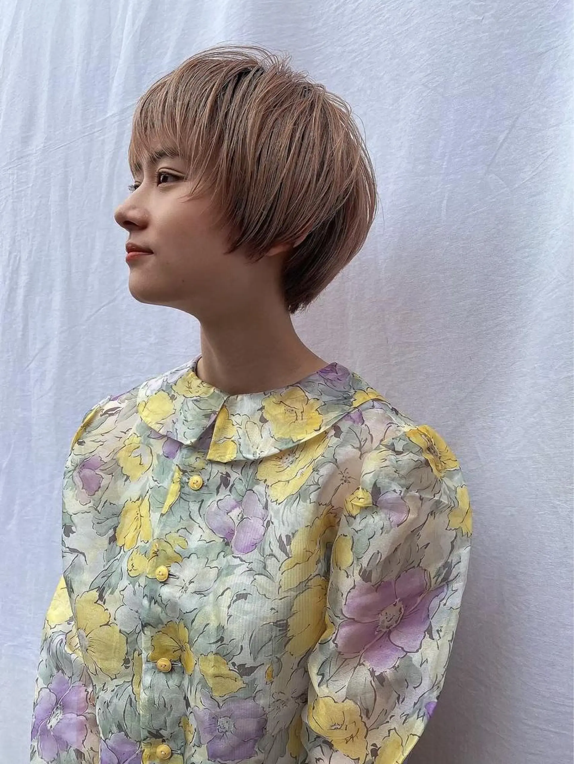 ショート カラー 【史上最高】口コミ No.1/ナツキのヘアスタイル