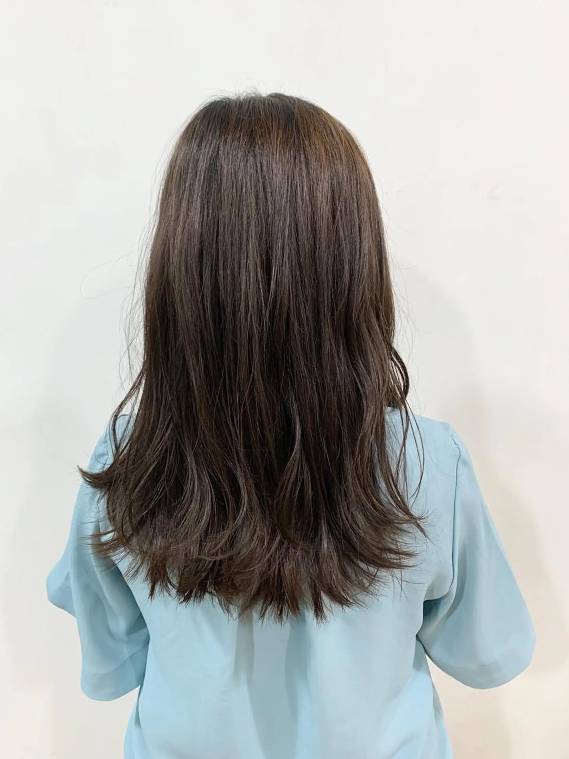 ロング 間水 和樹のヘアスタイル