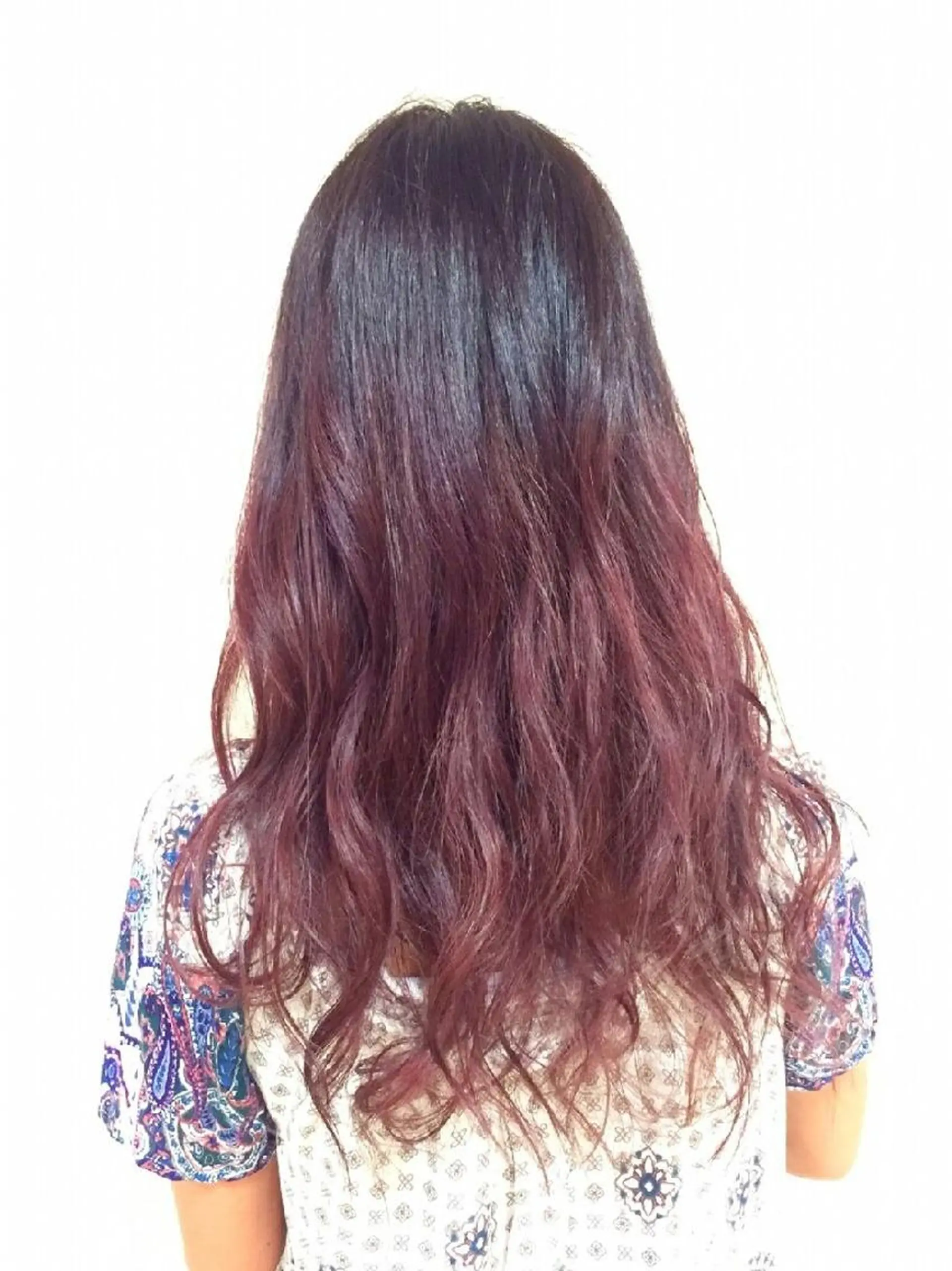 セミロング ロング カラー 【Sweep】おじま のぞみのヘアスタイル