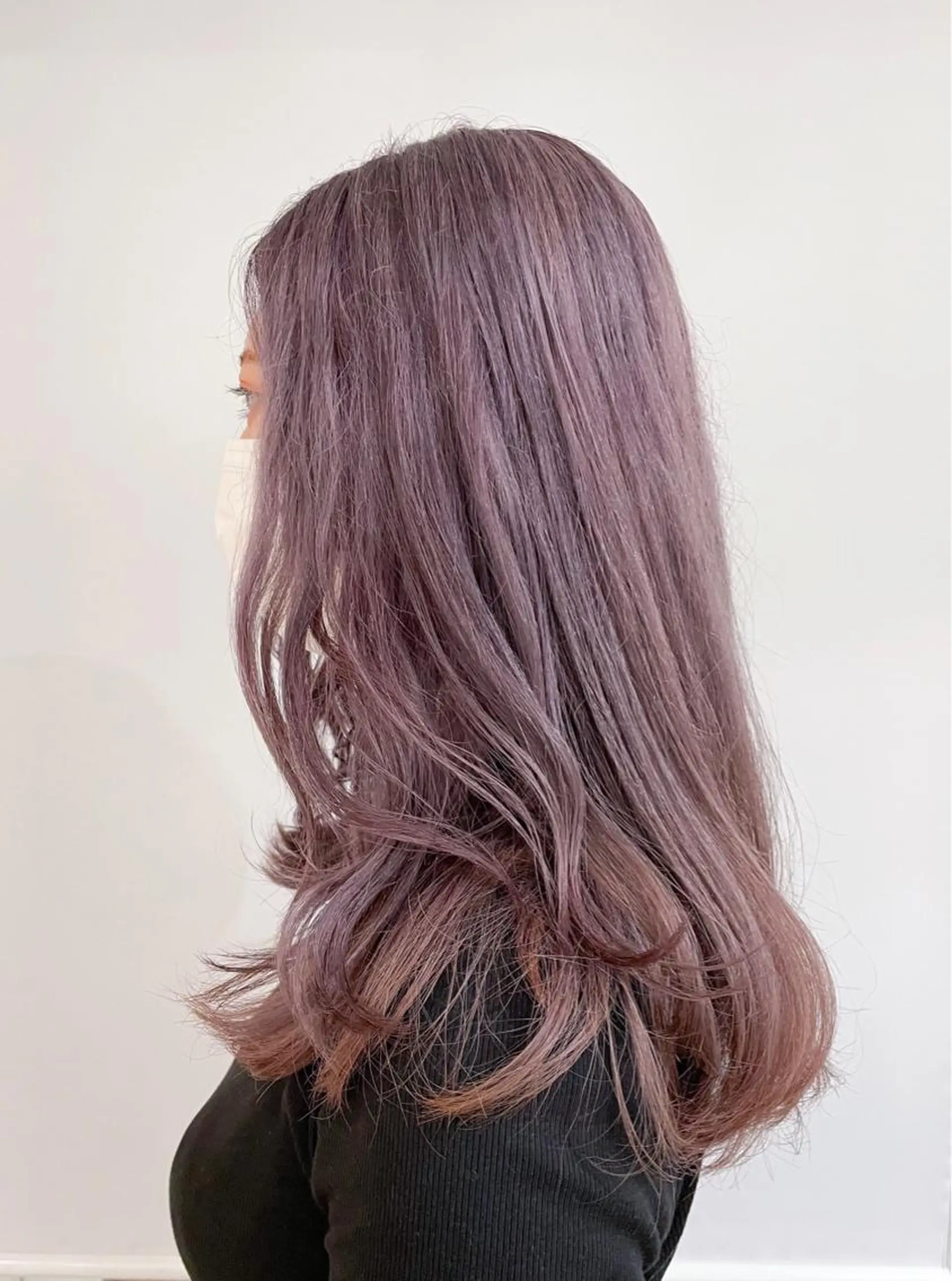 セミロング カラー ブリーチ Kva所属・ウルフ/ハイトーン /髪質改善/AIRIのヘアスタイル