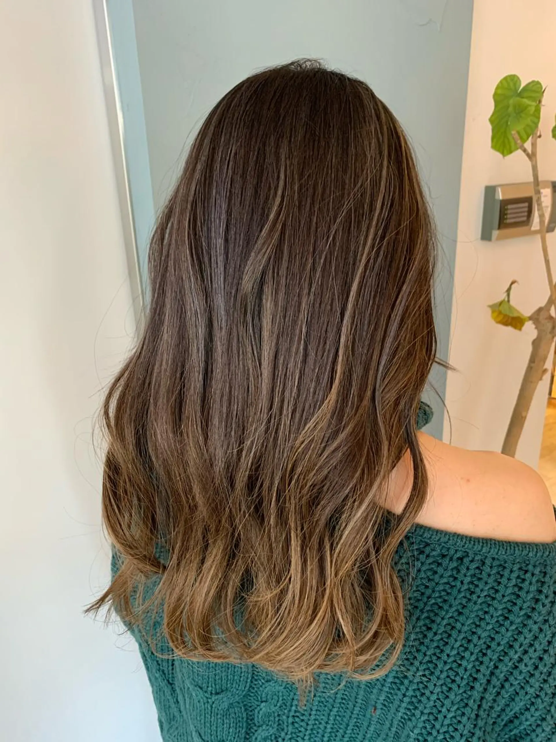 ロング カラー 船津武俊 フナツタケトシのヘアスタイル