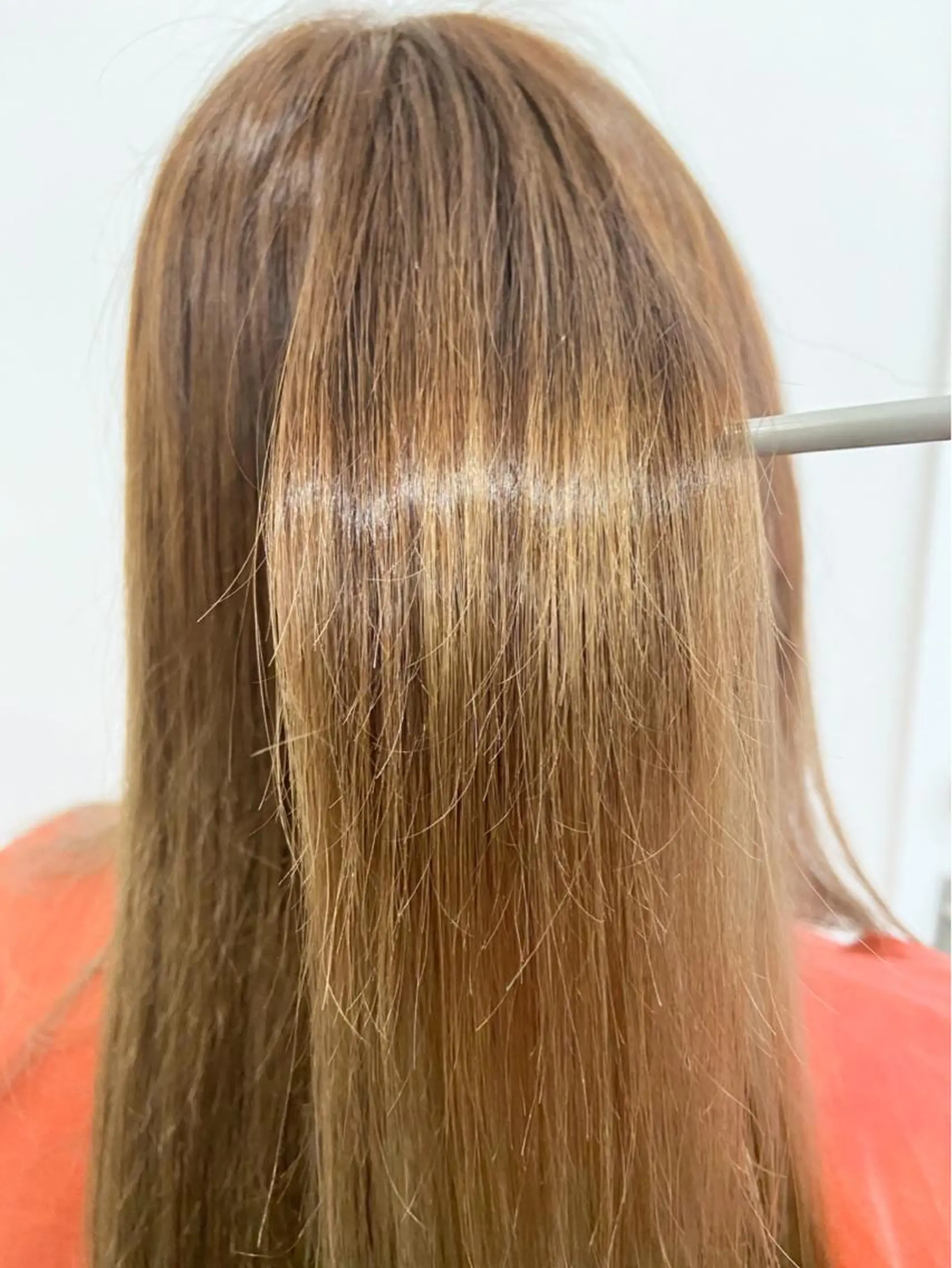 ロング 縮毛矯正 トリートメント WHITE所属・WHITE 田中智之のヘアスタイル