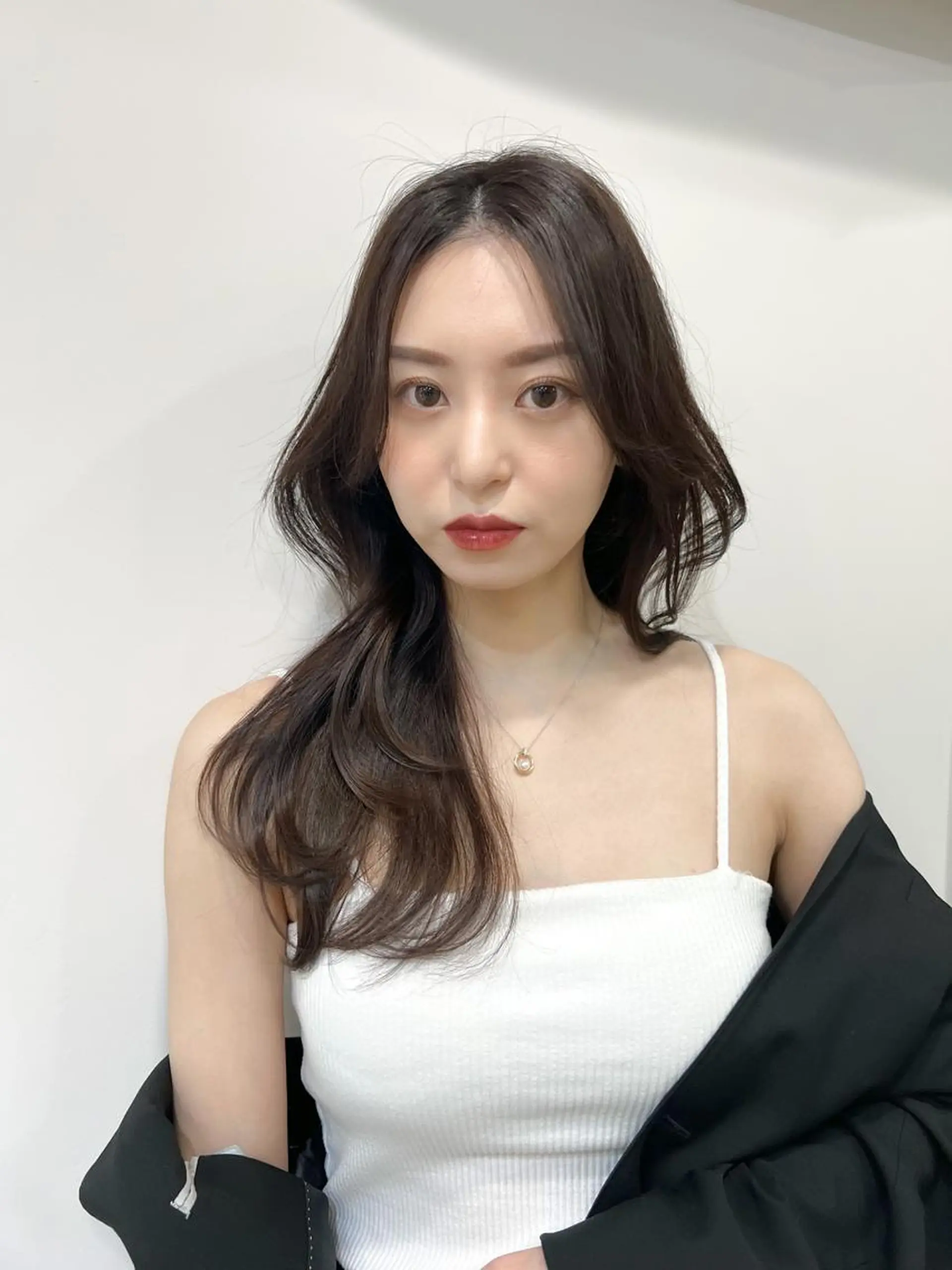 ロング 🤍🤍韓国ヘア おたけ🤍🤍のヘアスタイル