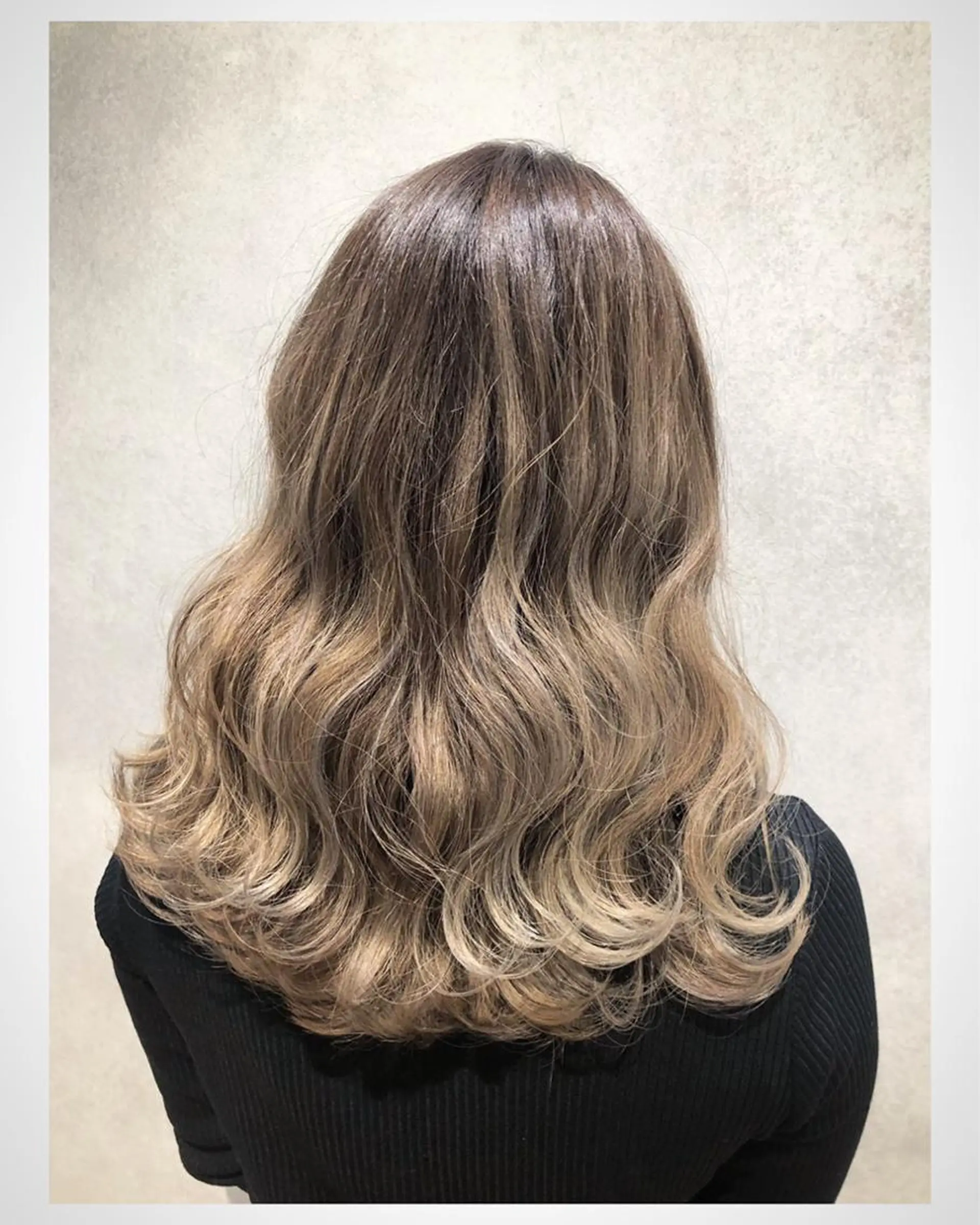 ロング カラー 森田 尚貴のヘアスタイル