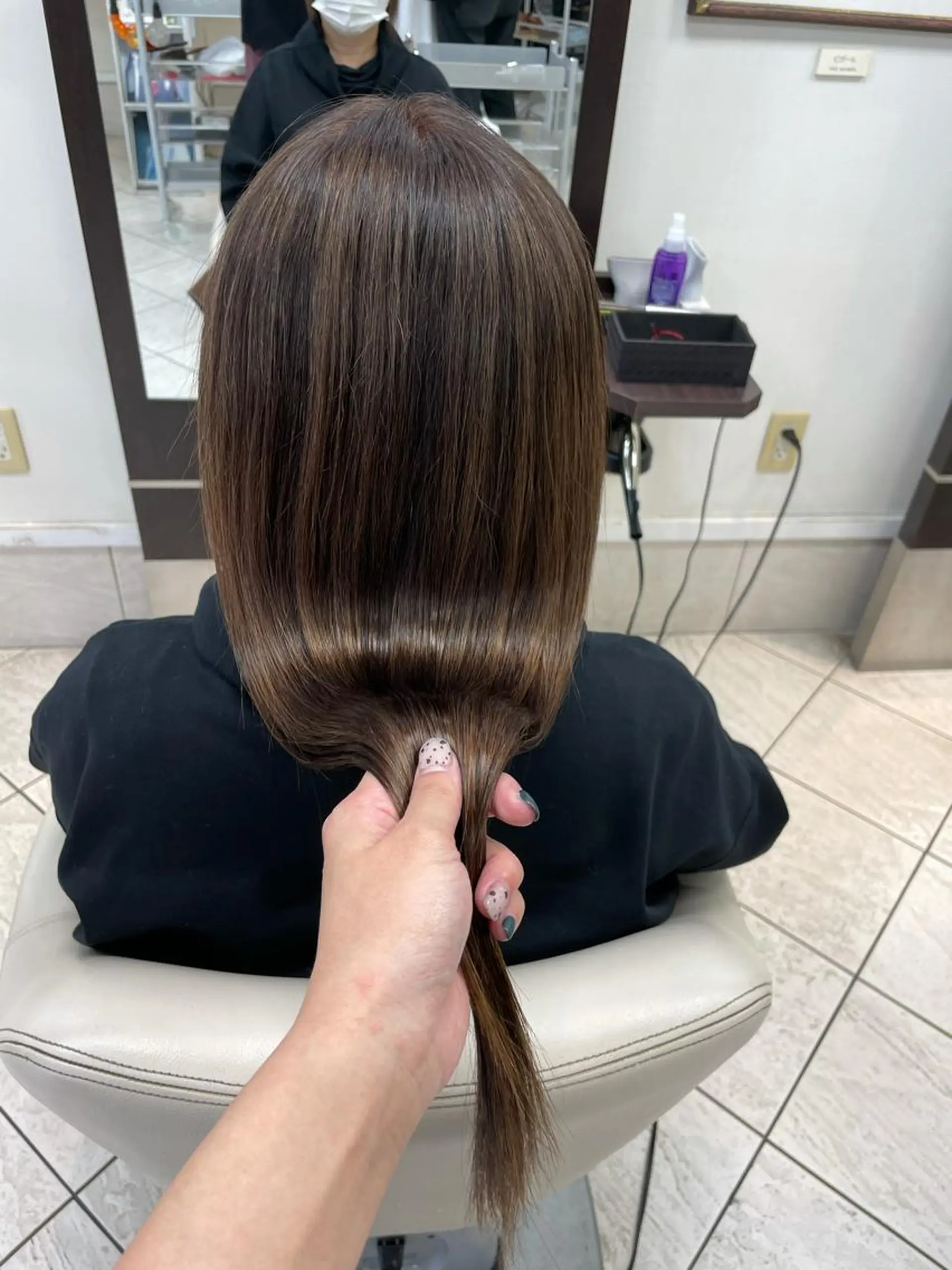 ロング パーマ Colette HAIR所属・コレットヘアー 田中アヤノのヘアスタイル