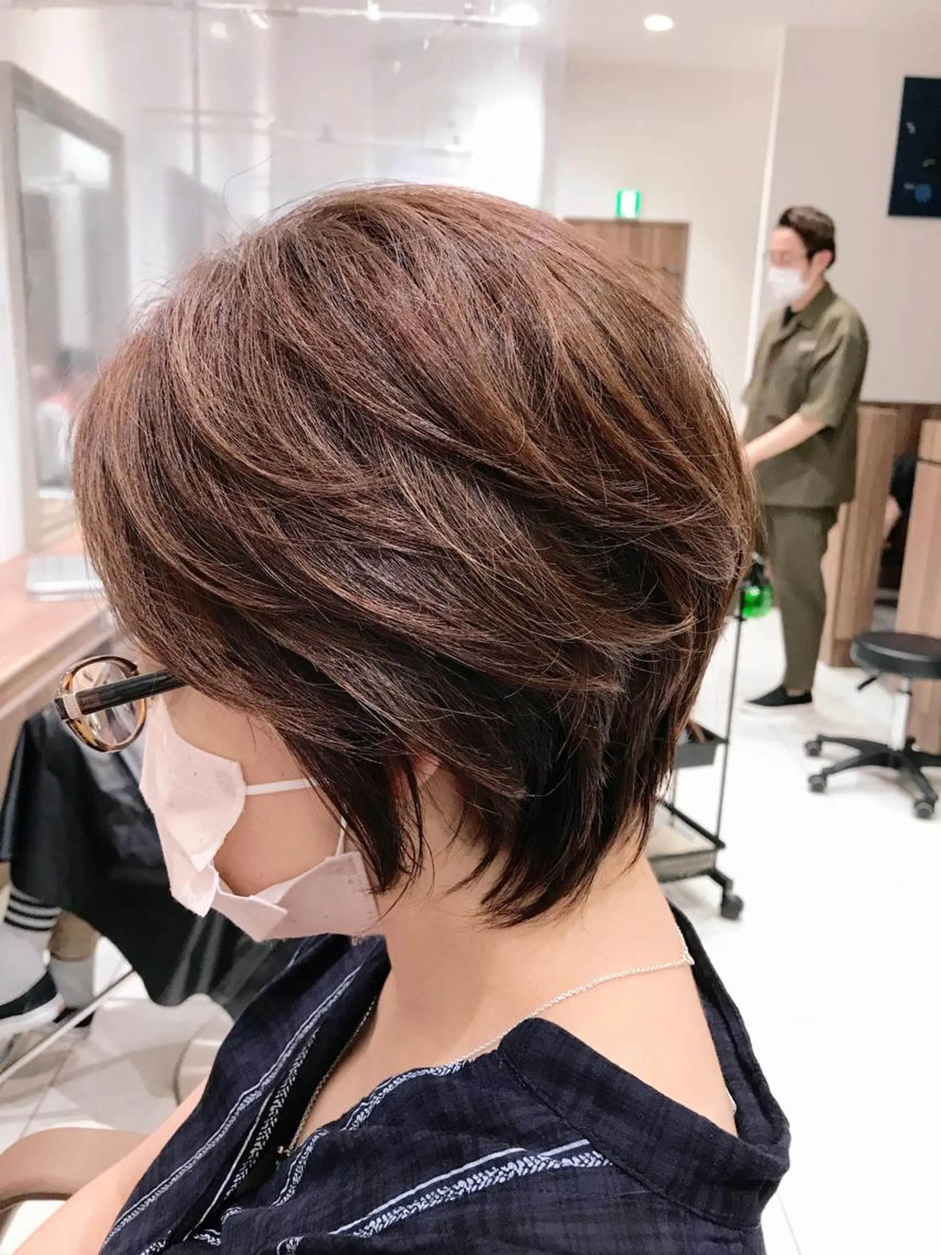 ショート ショートボブ ボブ ショートヘア Ash宮前平店 鈴木和也のヘアスタイル