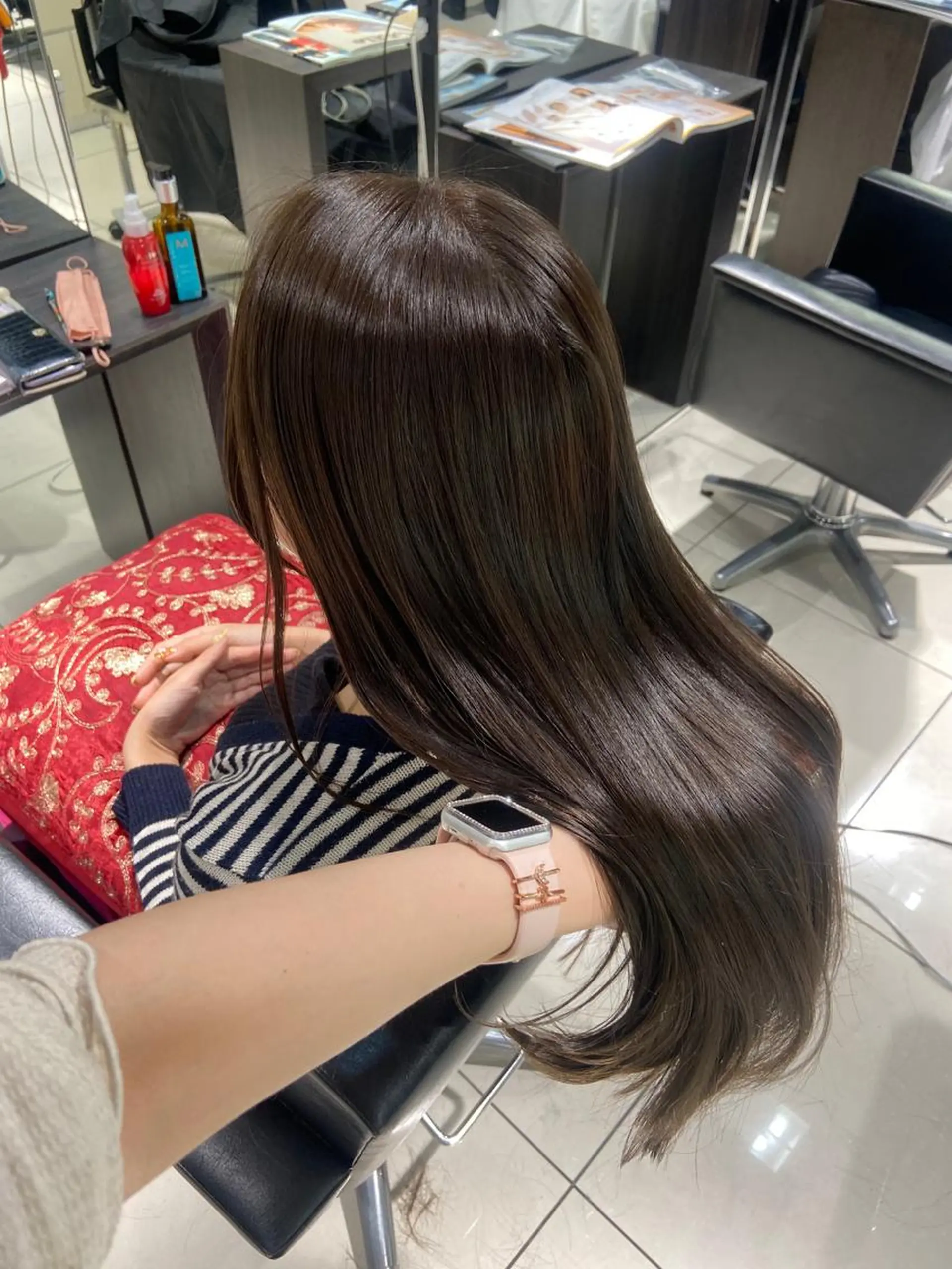 ロング SALOWIN渋谷caldo店B1所属・岐津公太 メンズ縮毛矯正のプロのヘアスタイル