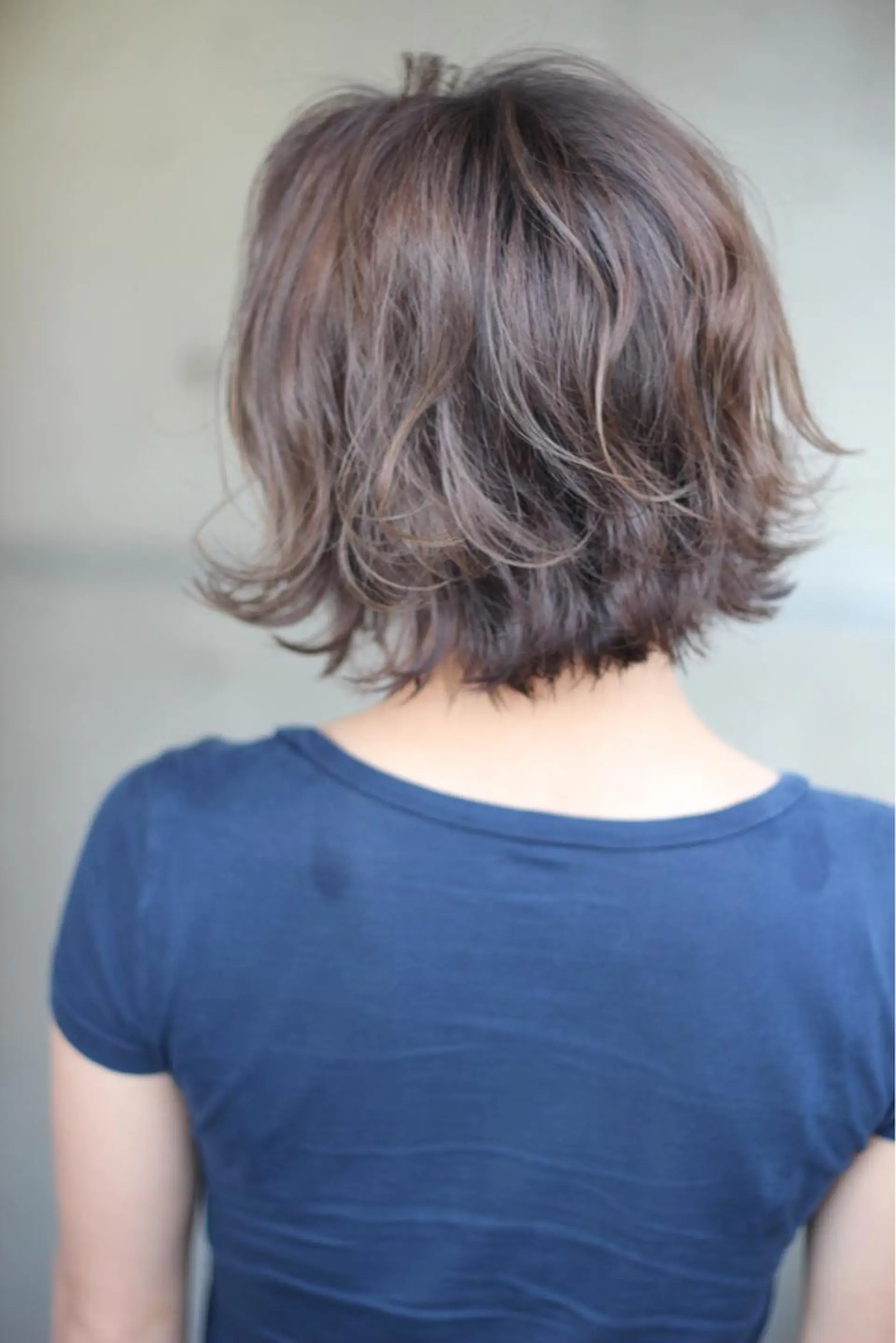 ショート カラー パーマ ヘアアレンジ グレージュ カット ヘアカラー トリートメント 成松 勇治のヘアスタイル