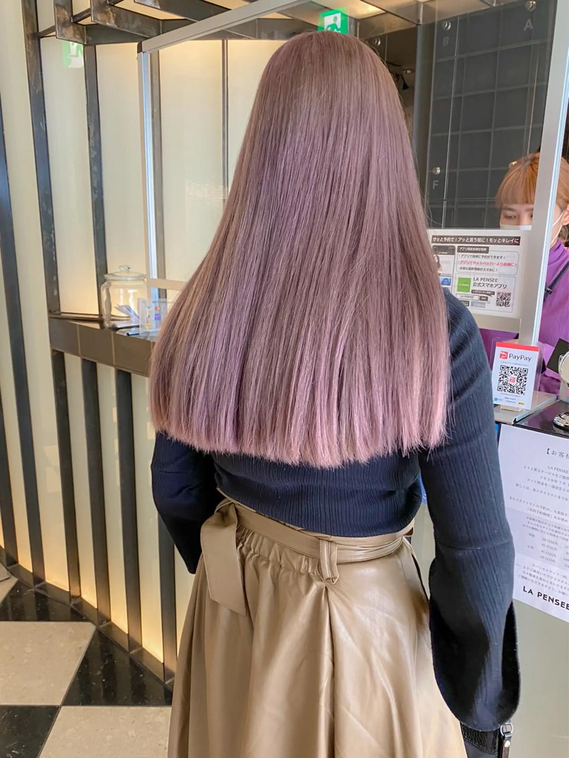 ロング カラー 栄/矢場町 三井太朗のヘアスタイル