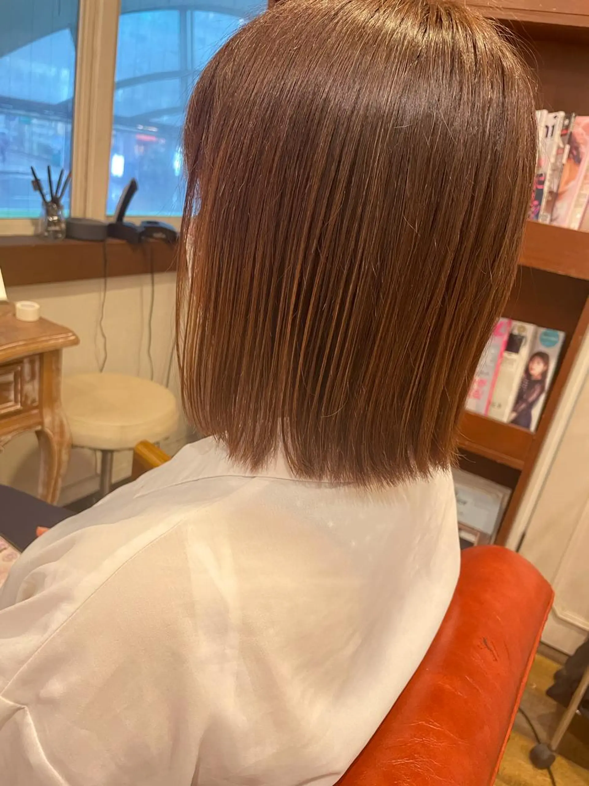 ミディアム 髪質改善 トリートメント トリートメント hair make  marge所属・hair  make Margeのヘアスタイル