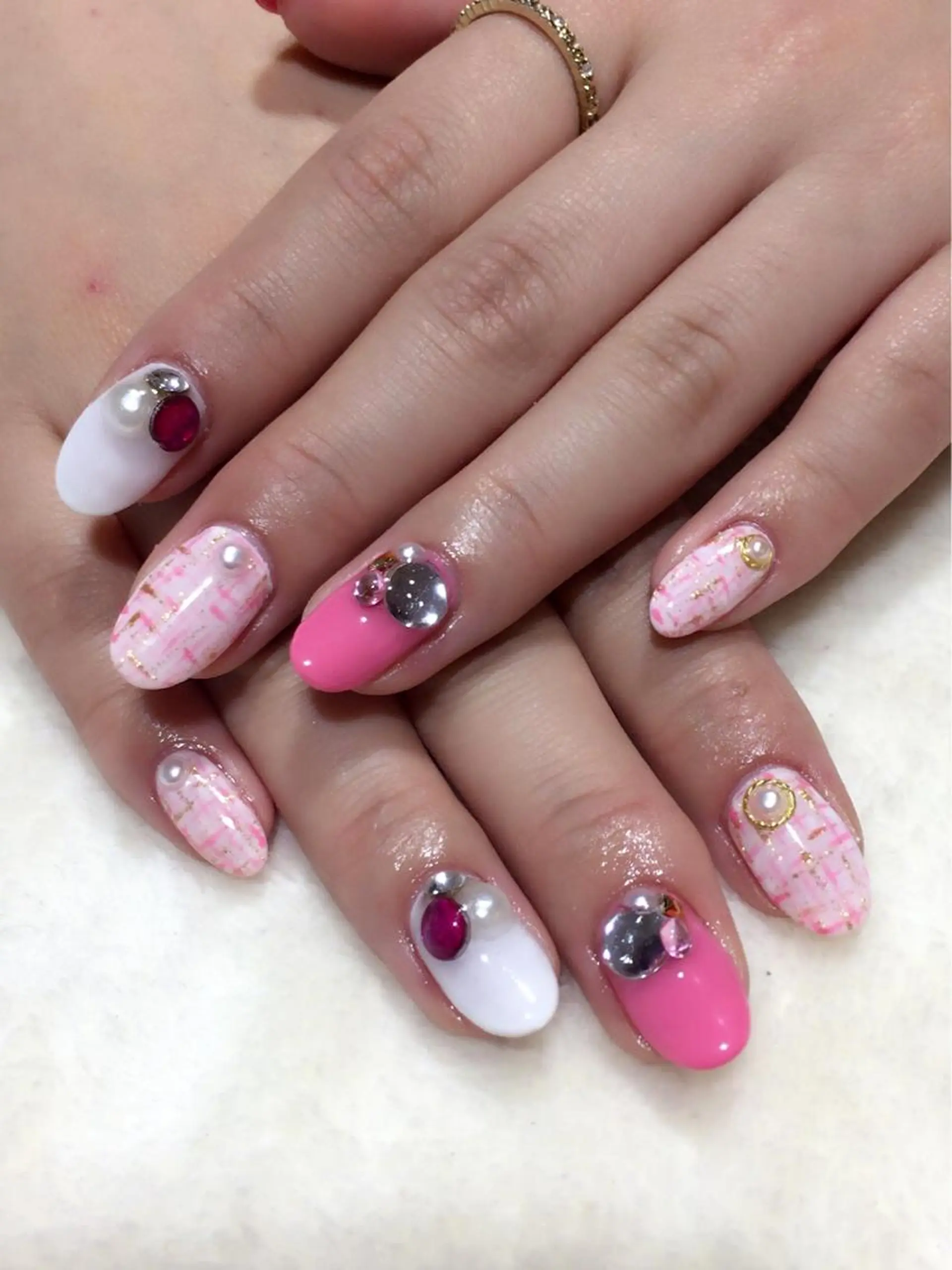 ネイル Sympa 𝓜iwako🐰ᩚのネイルデザイン