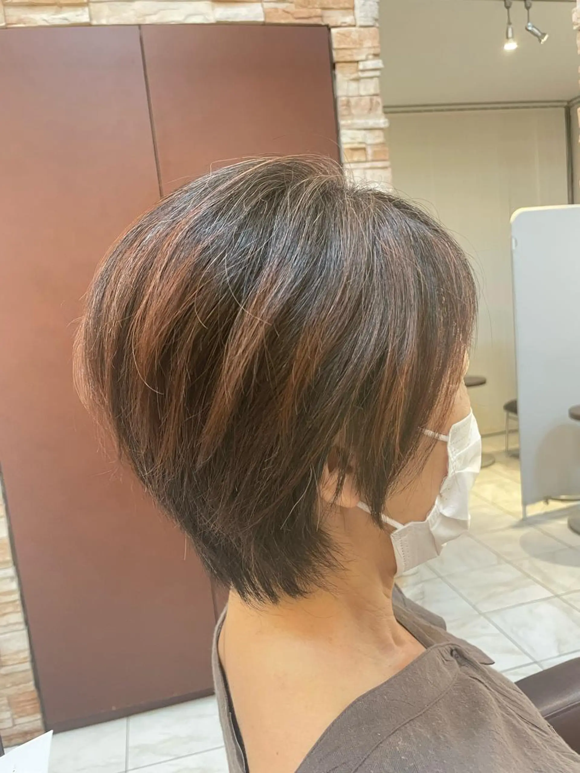 ショート 新籾 尚哉のヘアスタイル