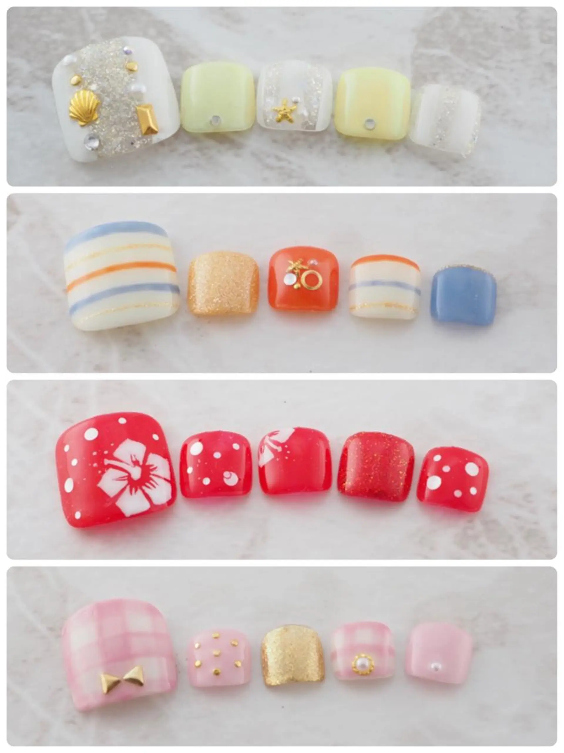 ネイル ネイルPetit Ribbonのネイルデザイン