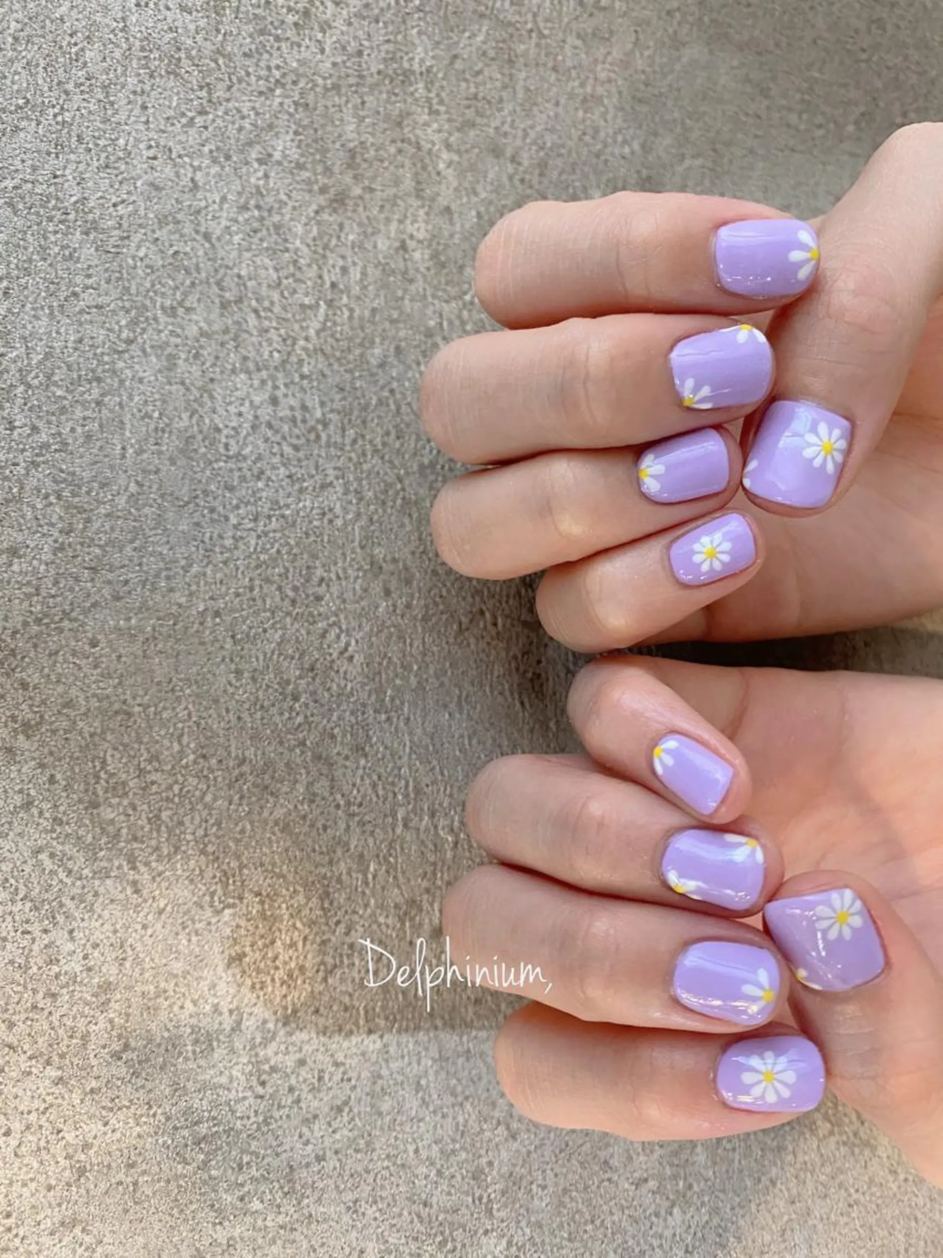 ショート ネイル アートネイル ハンドネイル 岡本 友恵のネイルデザイン