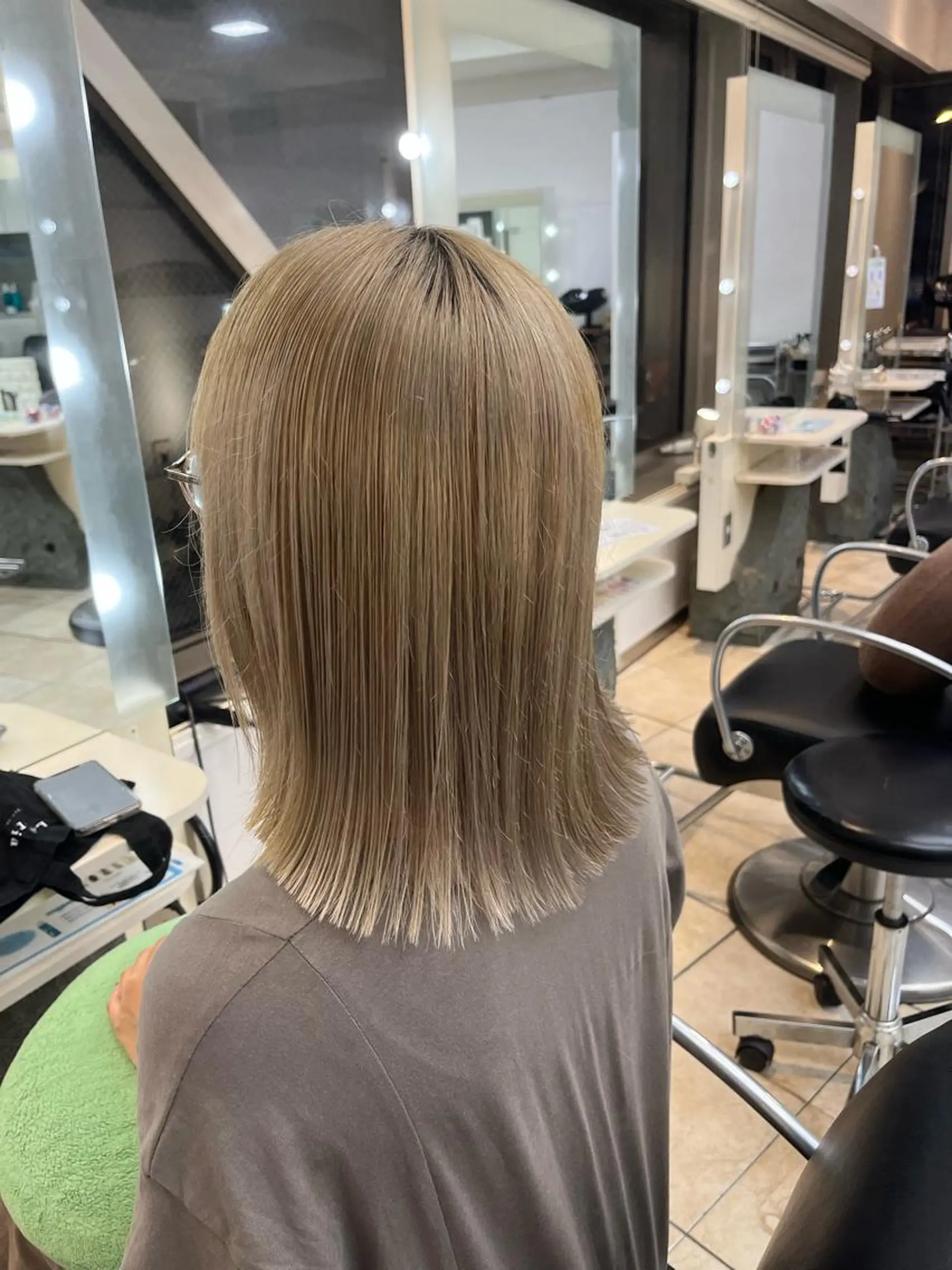 ミディアム 韓国レイヤー×モテ髪 /MITSUKI🤍のヘアスタイル