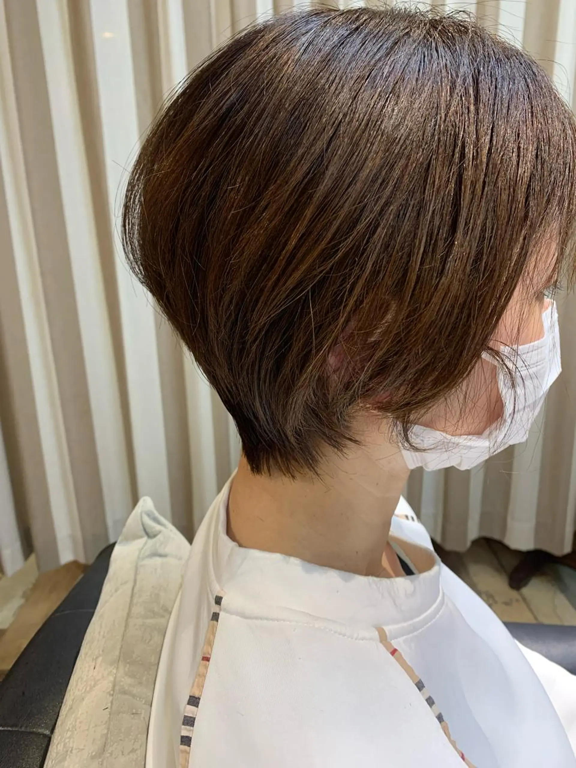 ショート カット トリートメント 林 友美のヘアスタイル