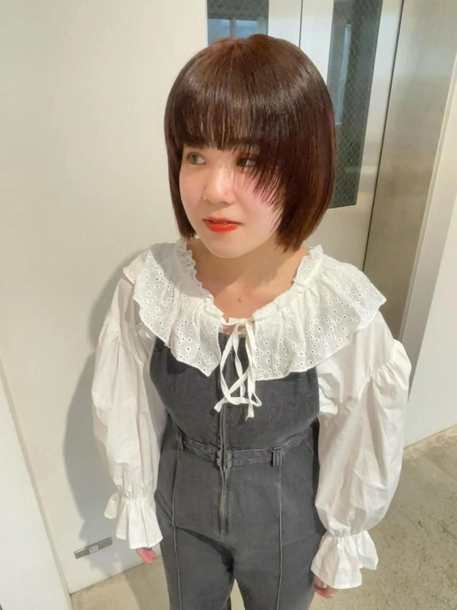 ミディアム カラー ANY/ Nanaのヘアスタイル