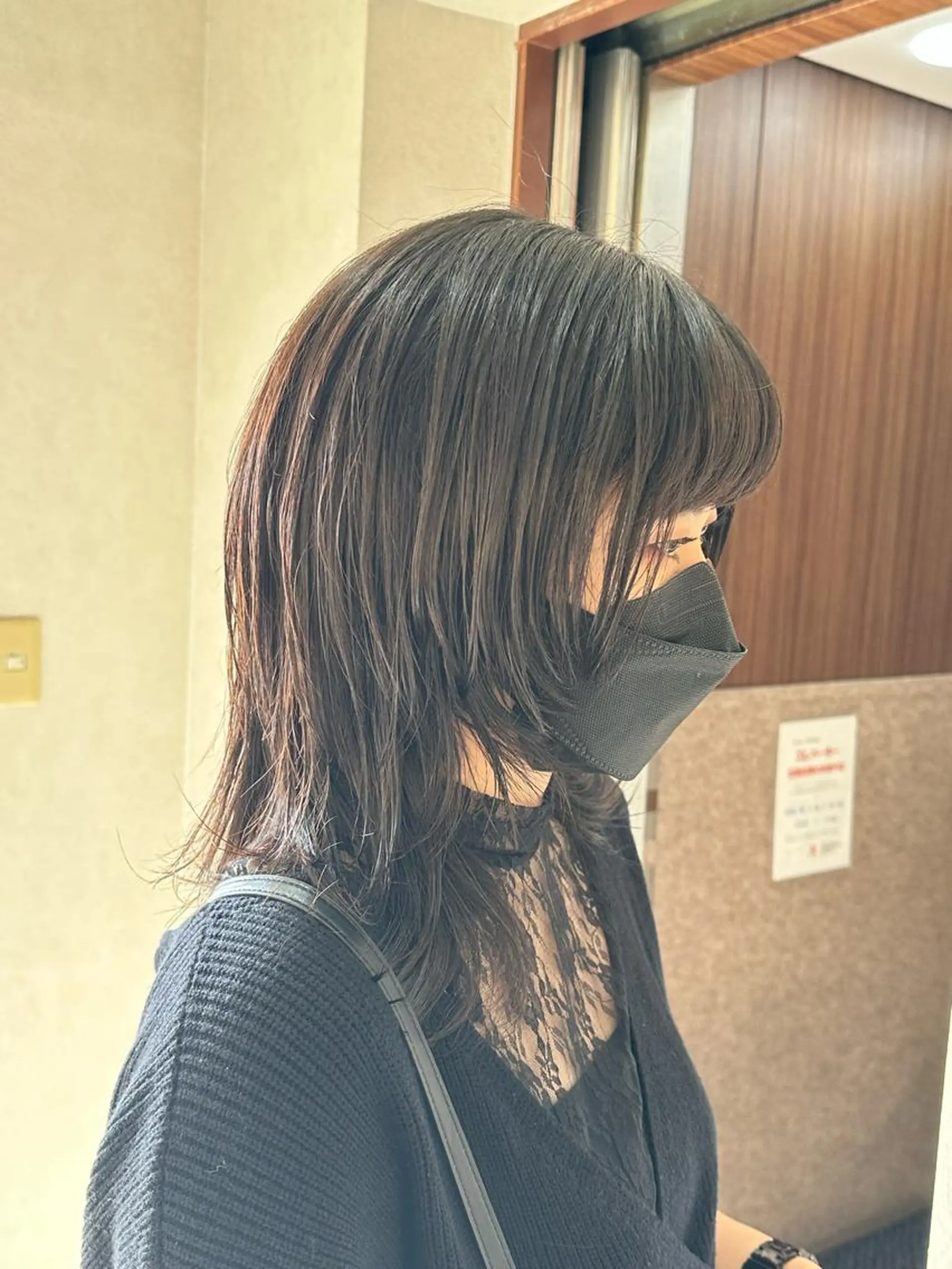 ミディアム ウルフカット 🩵透明感/高発色 /難波/北原佑記🌸のヘアスタイル