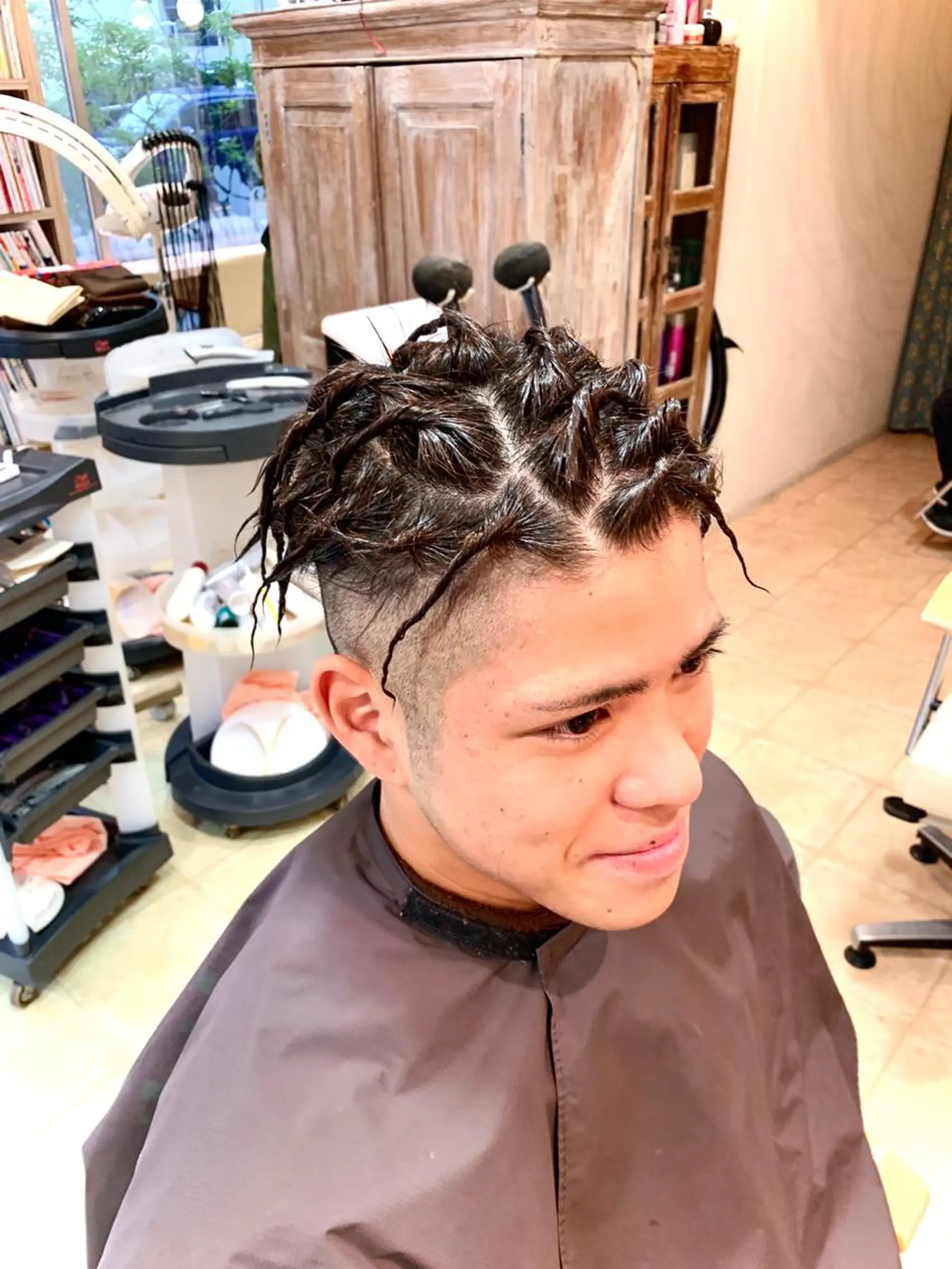 ショート パーマ メンズ メンズパーマ nishimura makotoのヘアスタイル