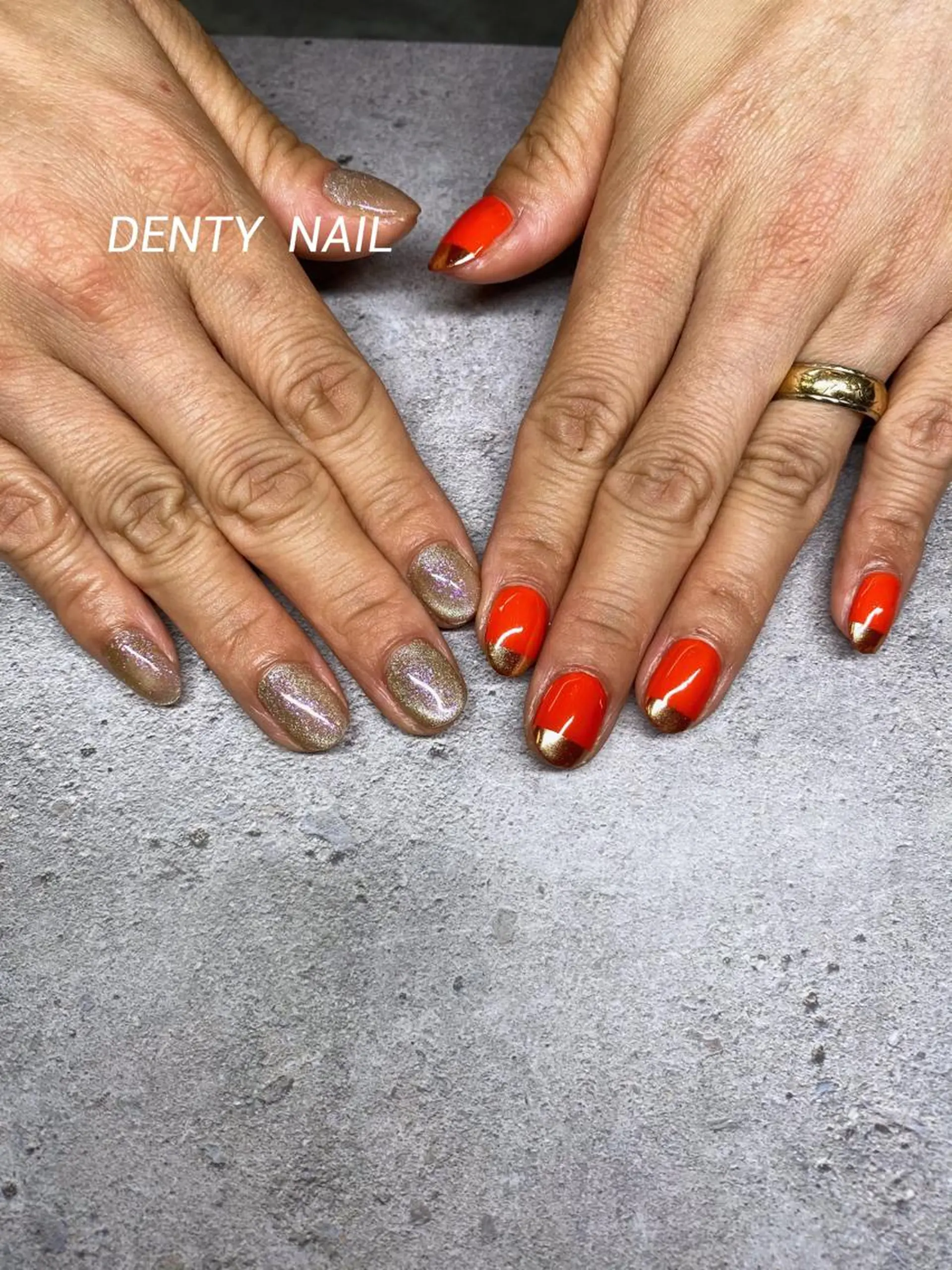 ネイル マグネットネイル ミラーネイル DENTY NAIL所属・DENTY NAIL -ArtRoom-のネイルデザイン