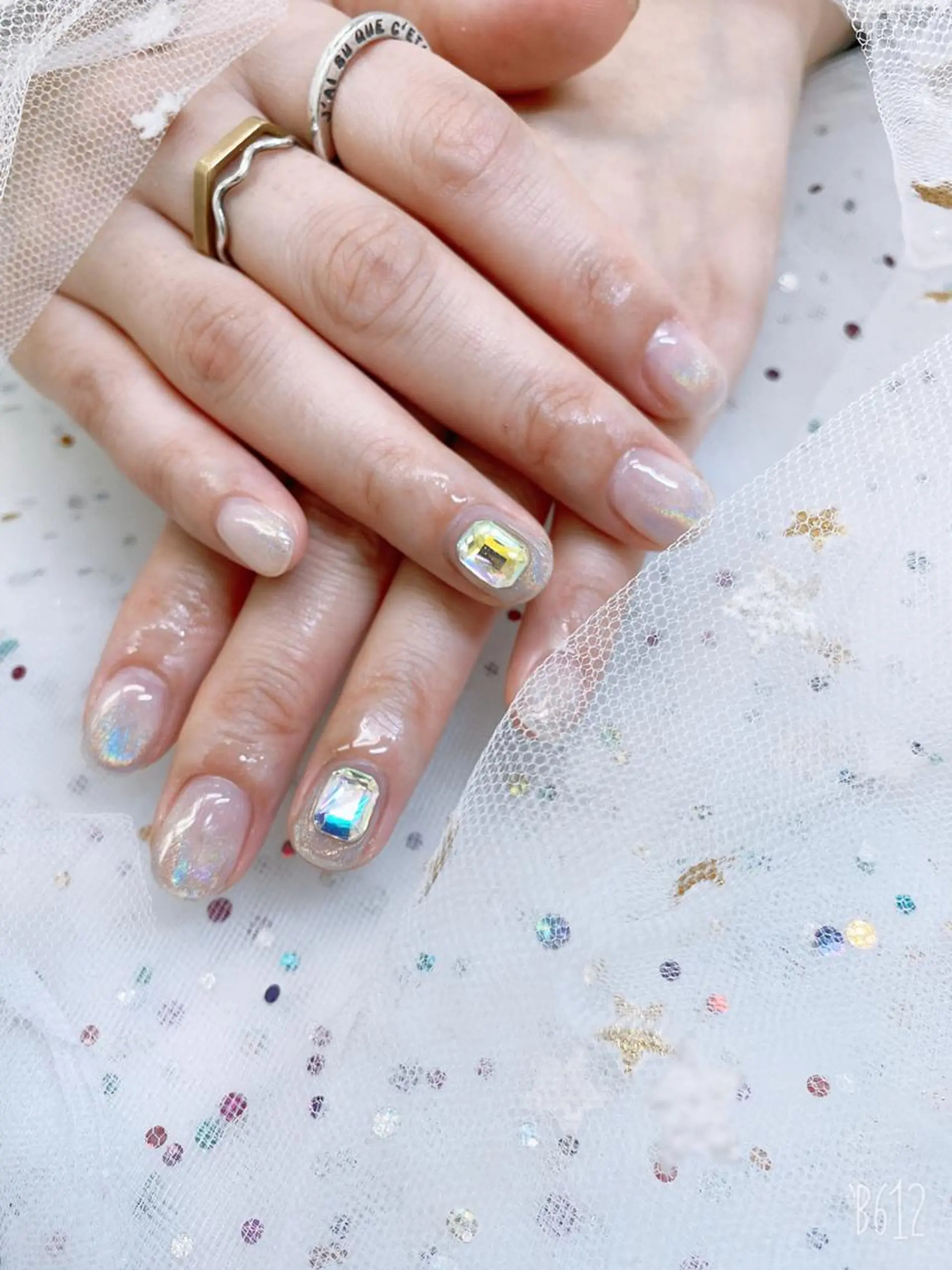 ネイル 🦋ネイルサロン ブラン🌈ゆりのネイルデザイン