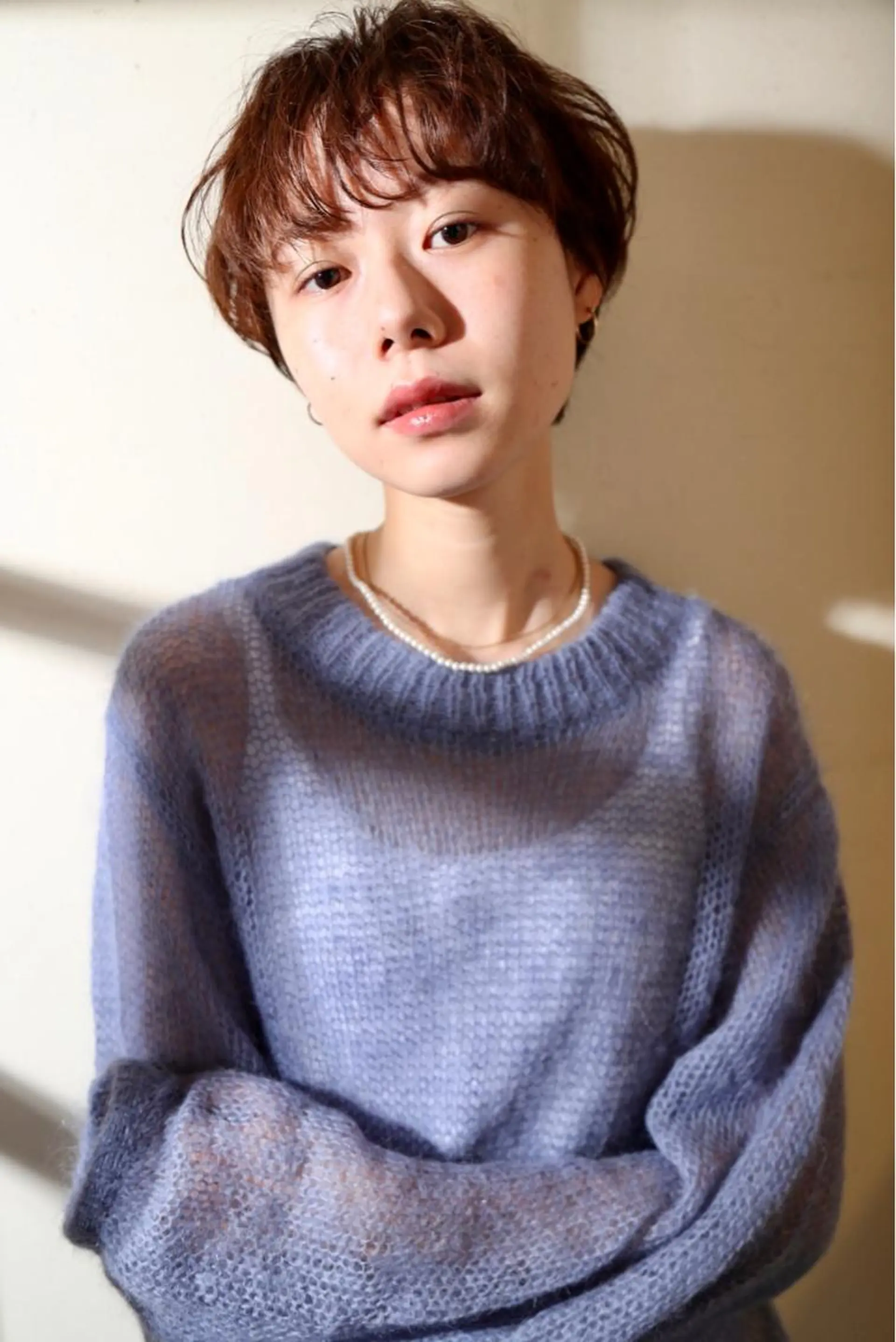 ショート パーマ さかい なつみのヘアスタイル