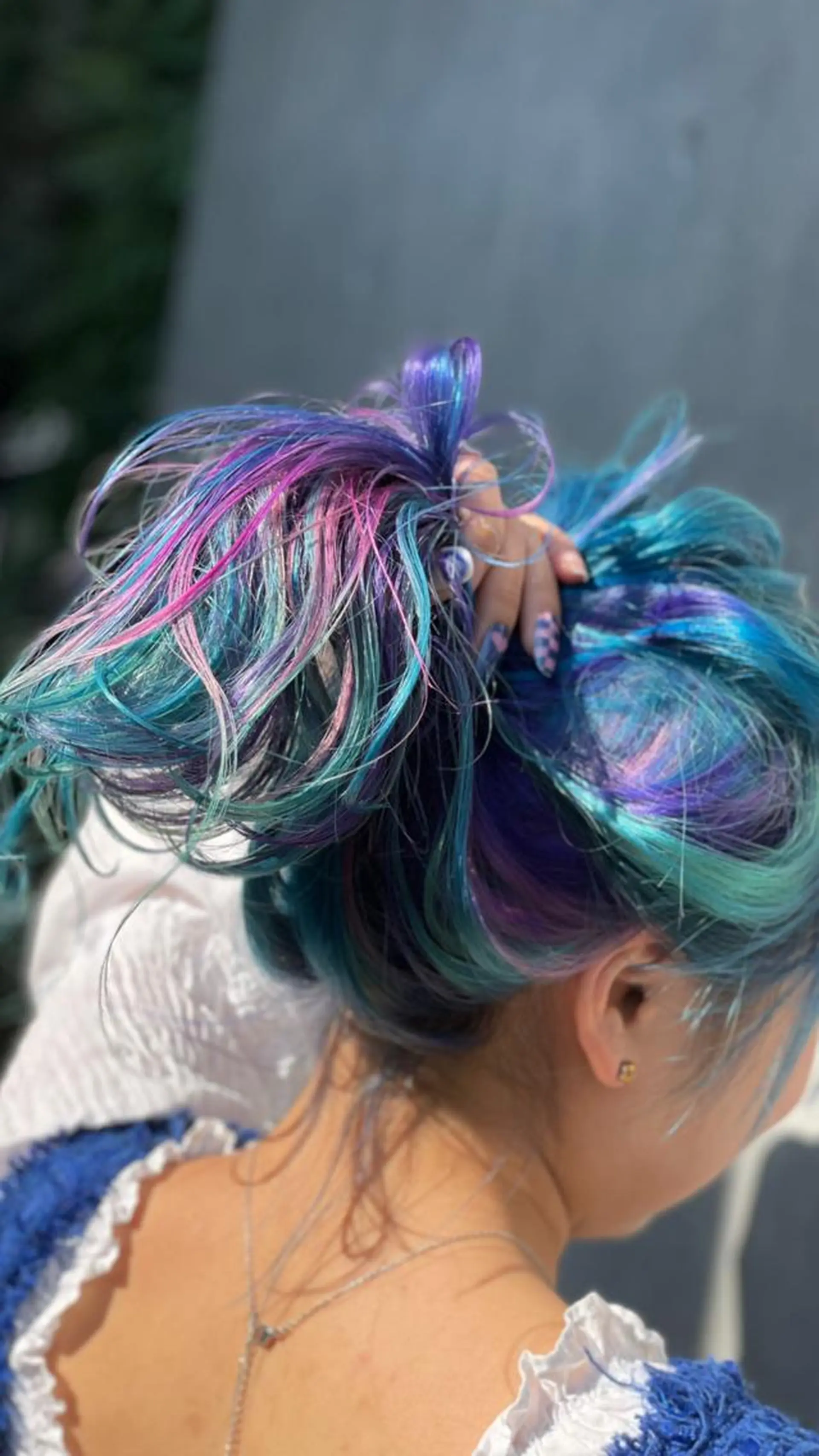 ミディアム カラー ヘアアレンジ ブリーチ ケアブリーチ ダブルカラー グラデーションカラー インナーカラー ヘアカラー トリートメント 髪質改善×ハイトーン 中田啄也のヘアスタイル