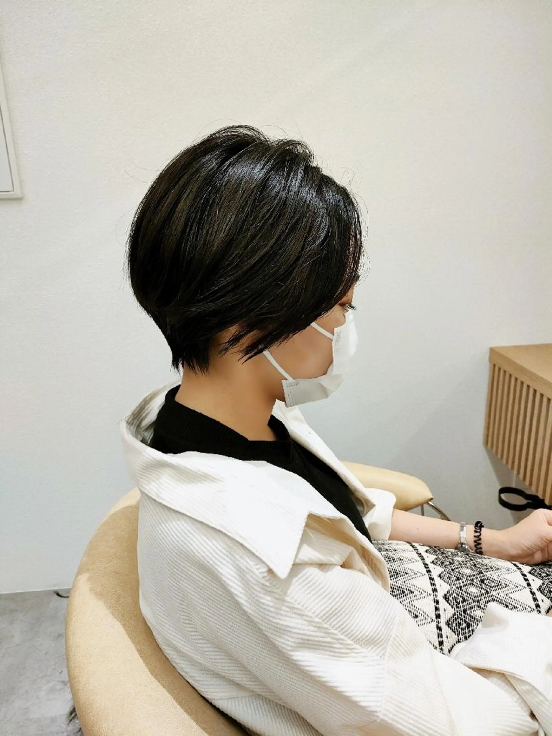 ショート ハンサムショート ショートヘア 【似合わせ・レイヤー ・パーマ】海気のヘアスタイル