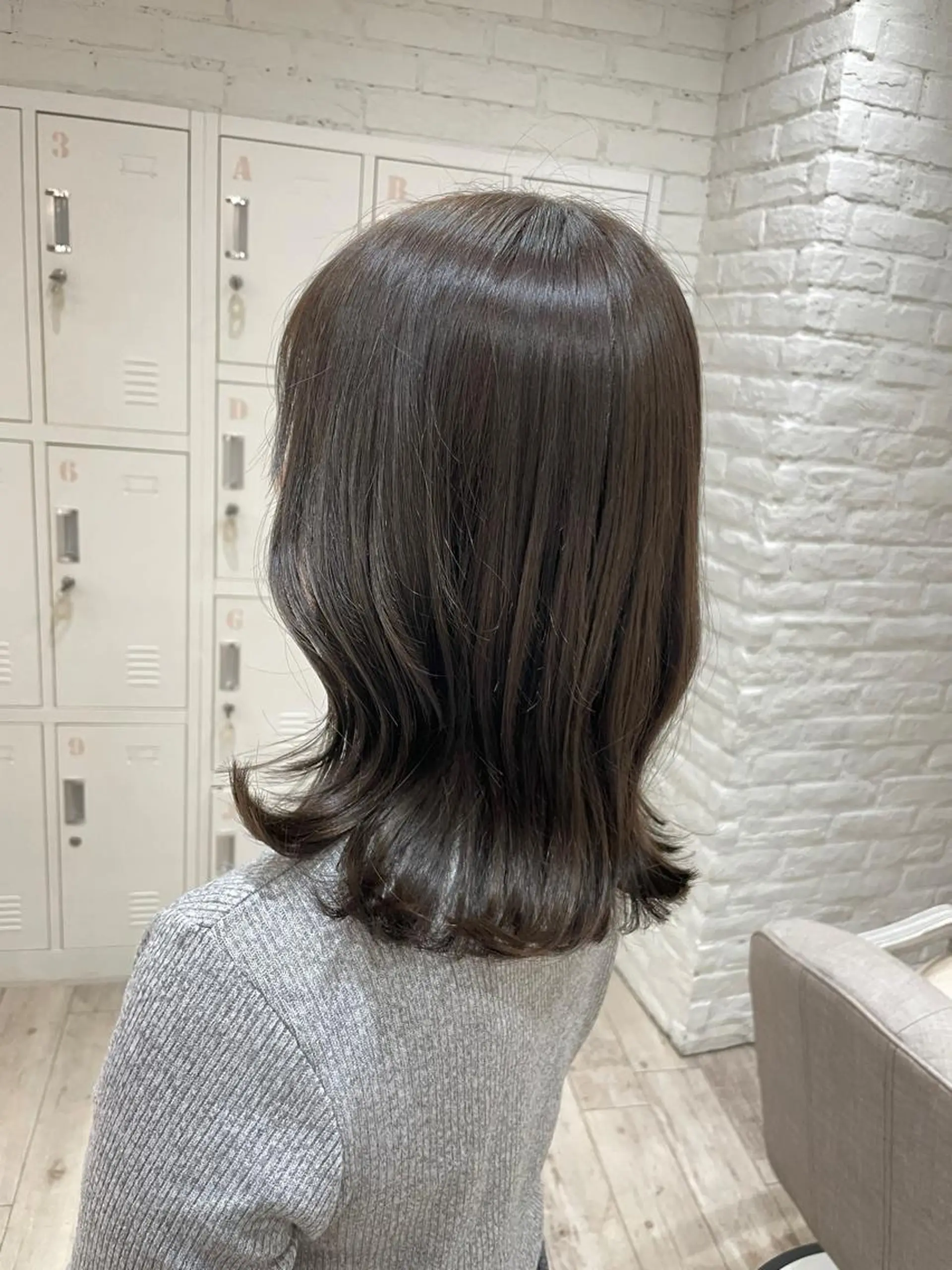 ミディアム カラー カット ヘアカラー HARUKA韓国ヘア /Luana梅田のヘアスタイル