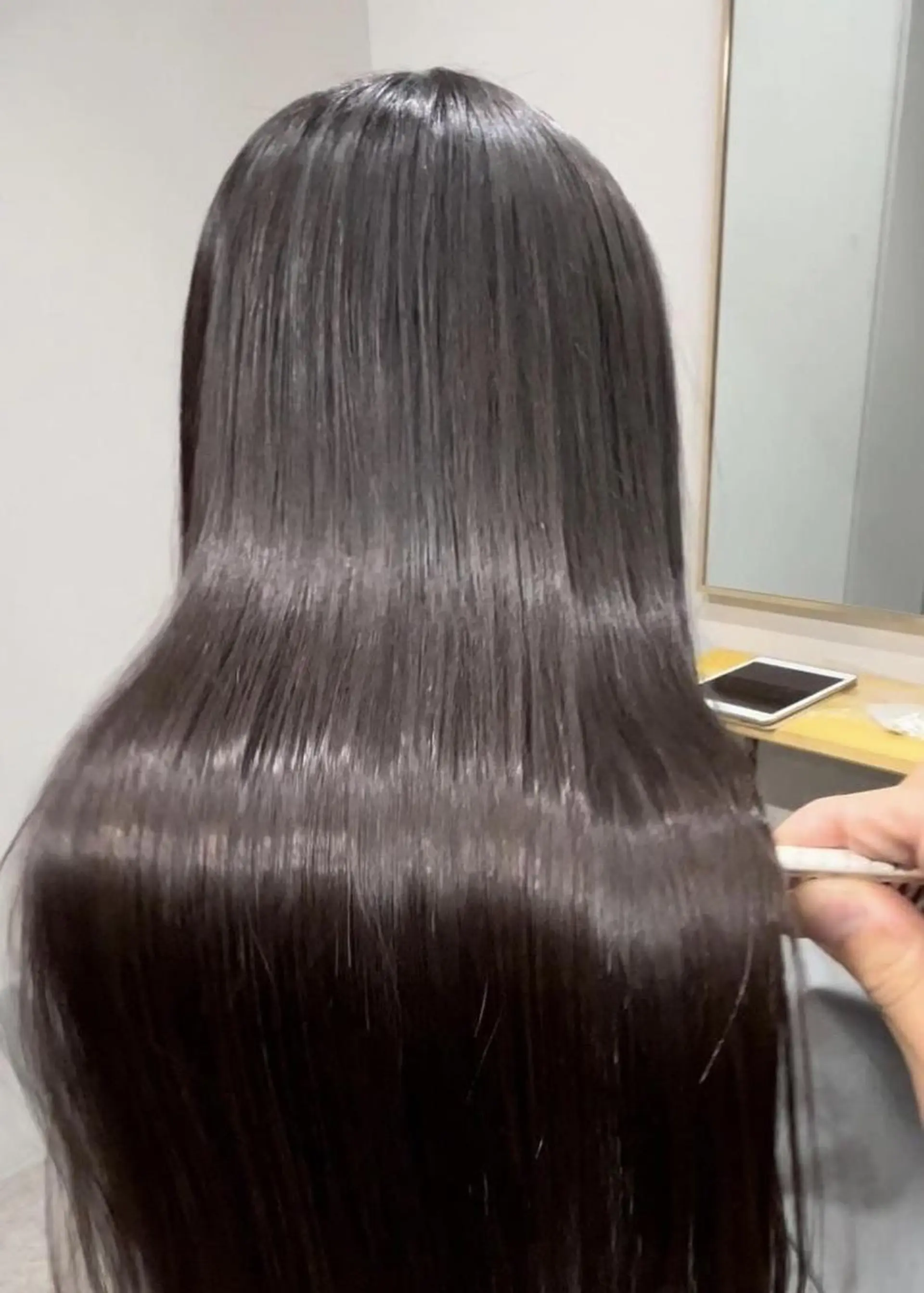 セミロング カット 縮毛矯正 トリートメント 🫧【公式】 Lig.横浜🫧のヘアスタイル