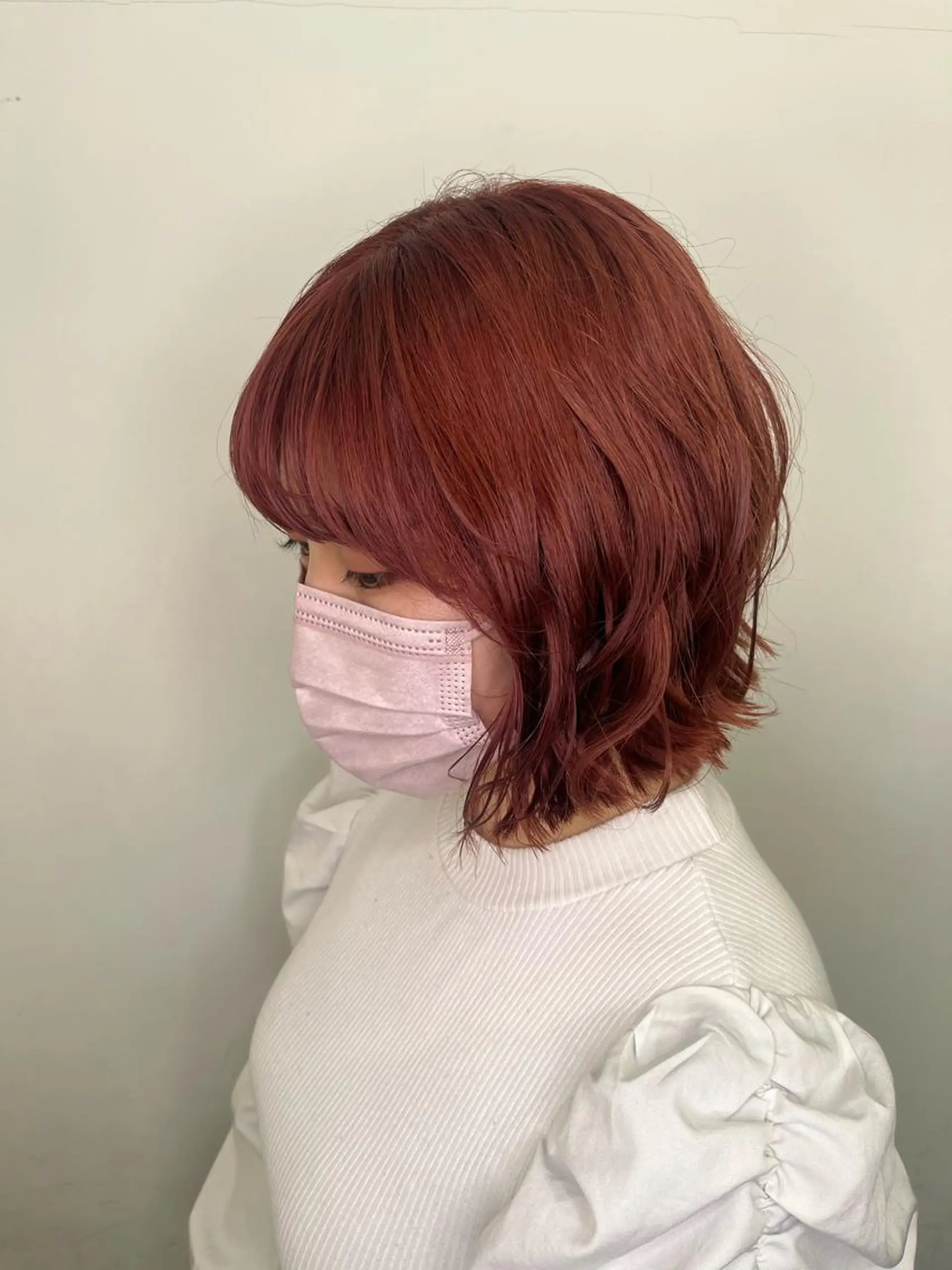 ショート カラー 斉藤 翔平のヘアスタイル