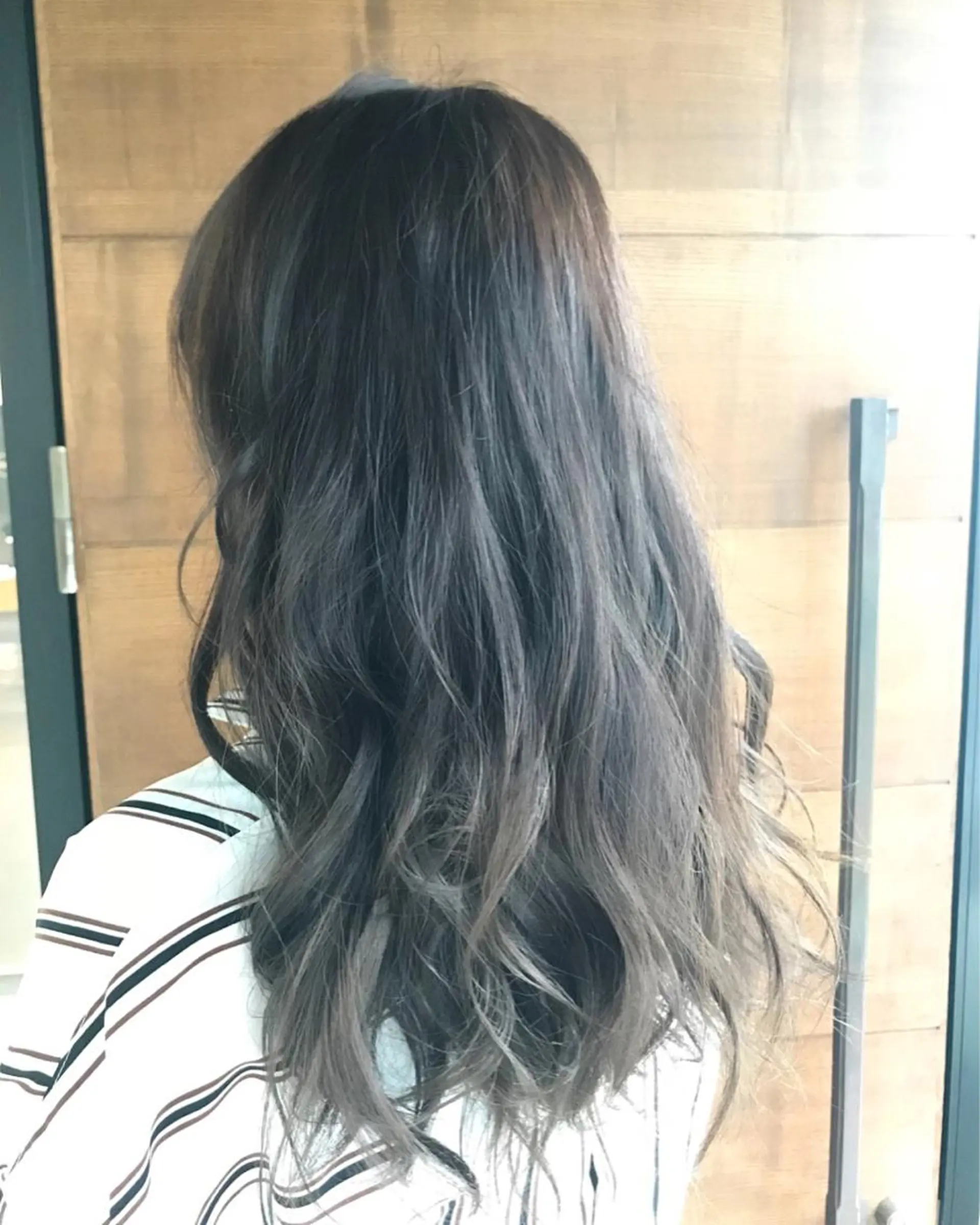 ロング カラー ヘアカラー トリートメント IORI #韓国ヘア#髪質改善のヘアスタイル