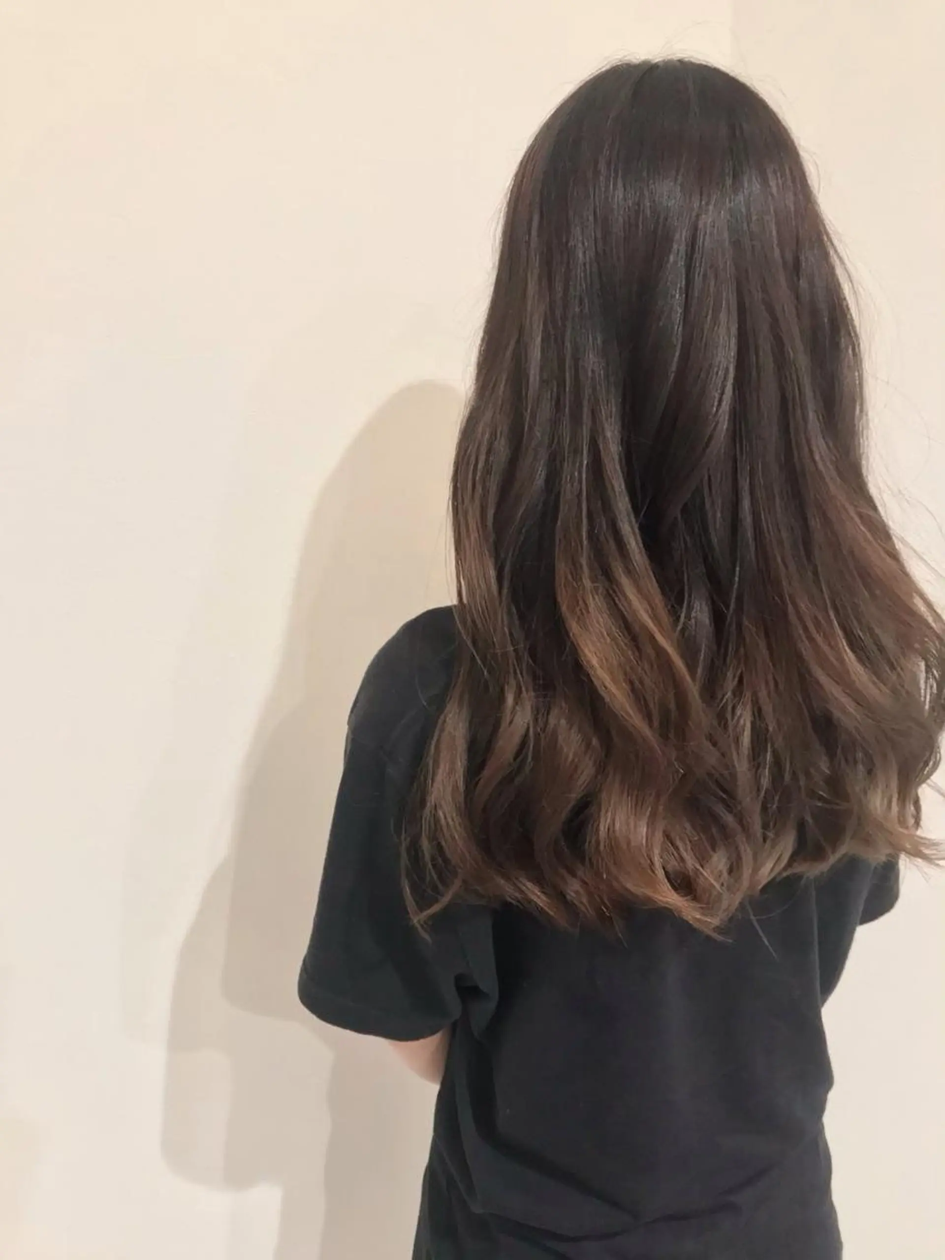 ロング カラー アッシュ ベージュカラー グラデーションカラー 🍒memelu明石 🍒のマツエク・マツパデザイン