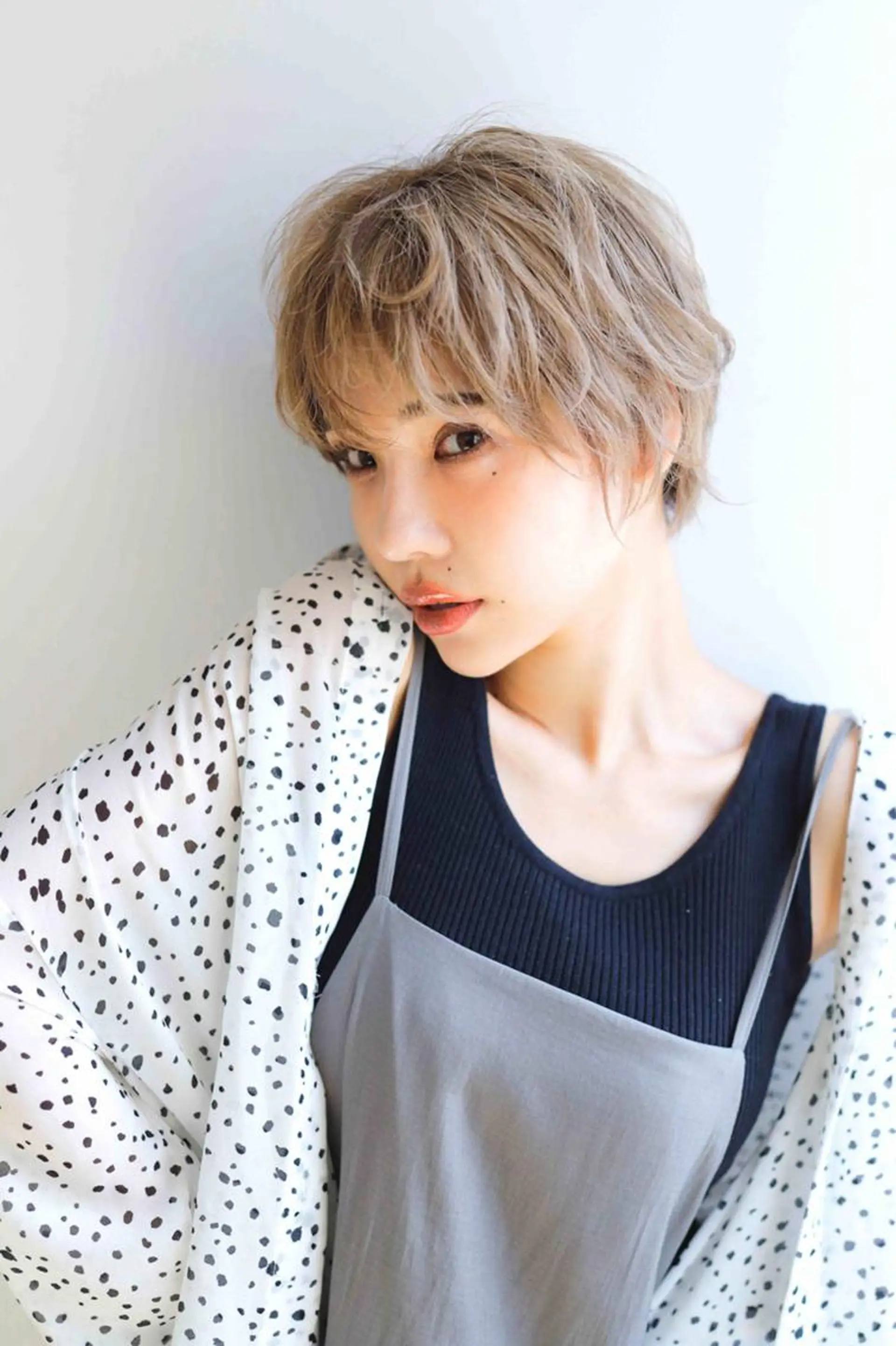 ショート カラー N° jemica 札幌のヘアスタイル