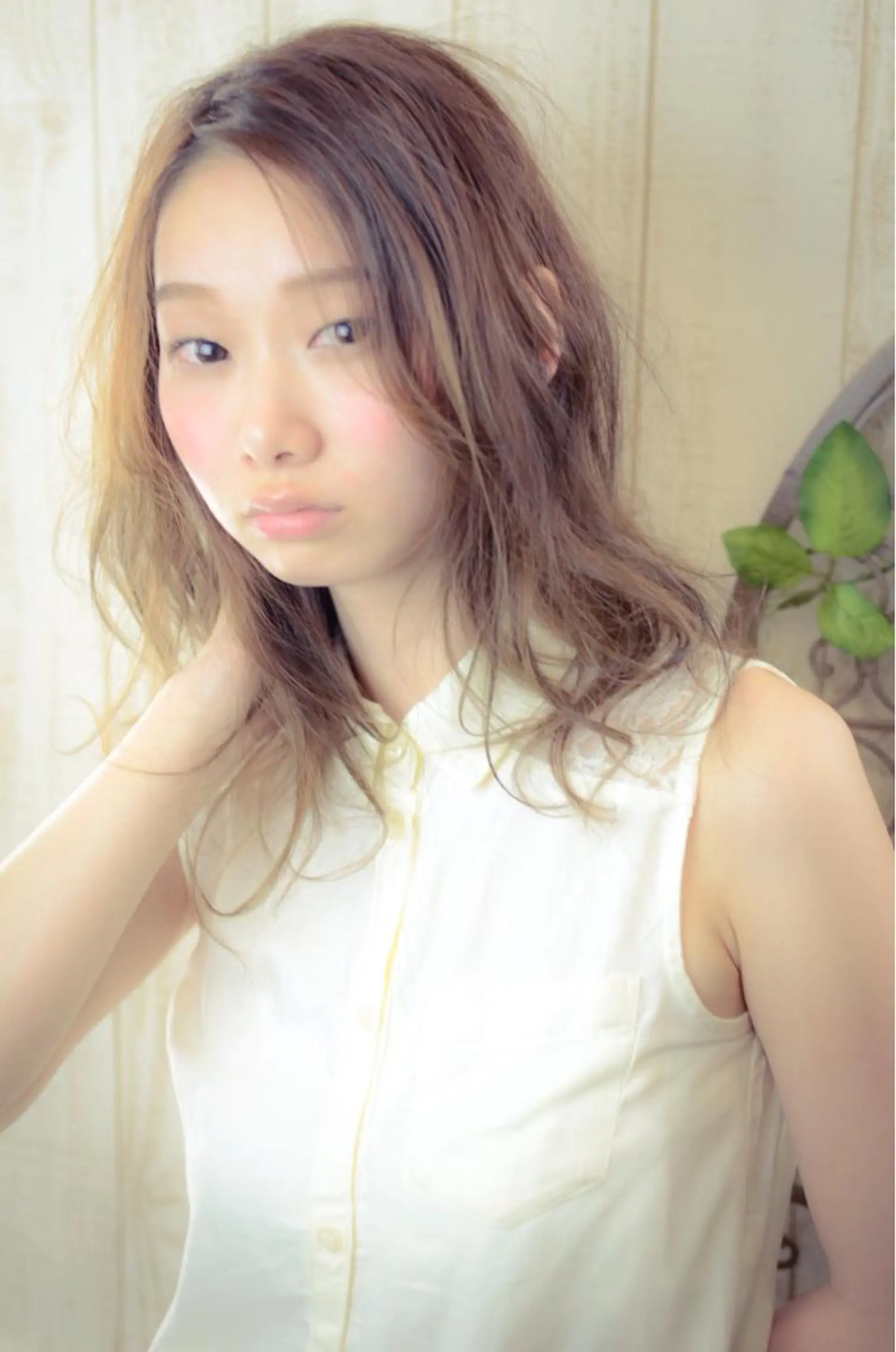 セミロング Campus キャンパスのヘアスタイル