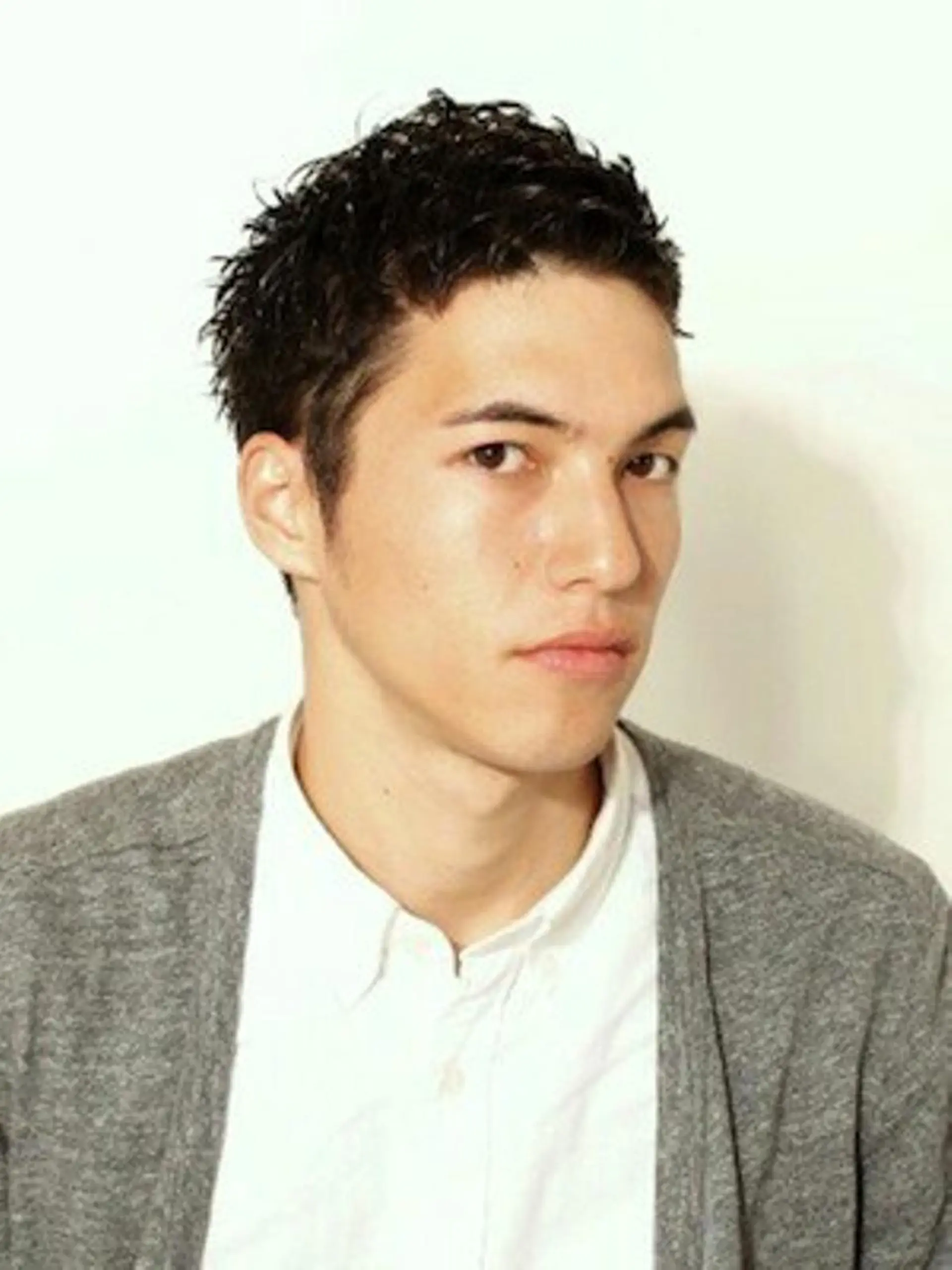 ショート メンズ パーマ フリーランス所属・韓国ヘア レイヤー くびれヘアMATSUのヘアスタイル