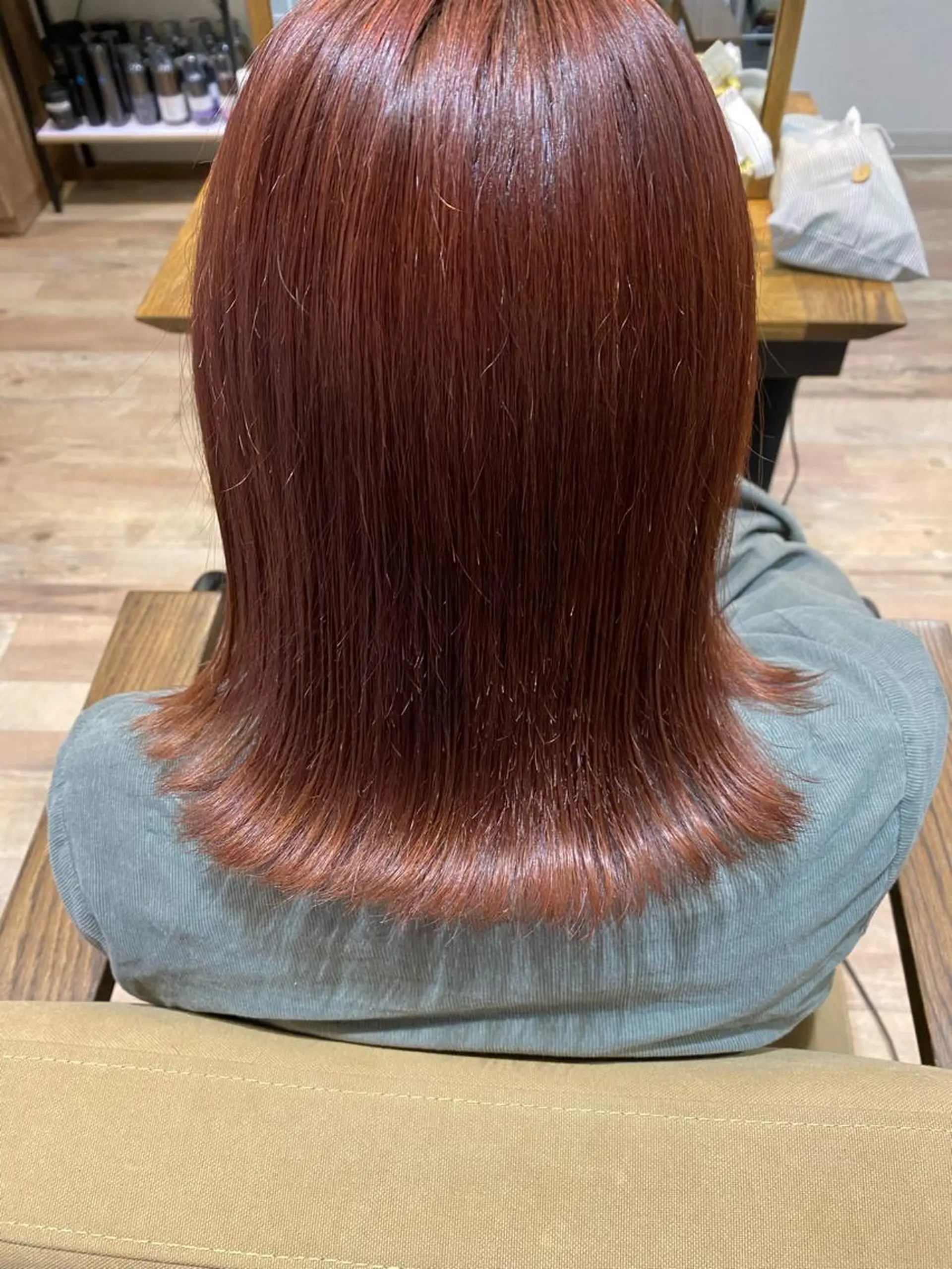 カラー フェニーチェ高崎所属・鶴谷 麻衣のヘアスタイル